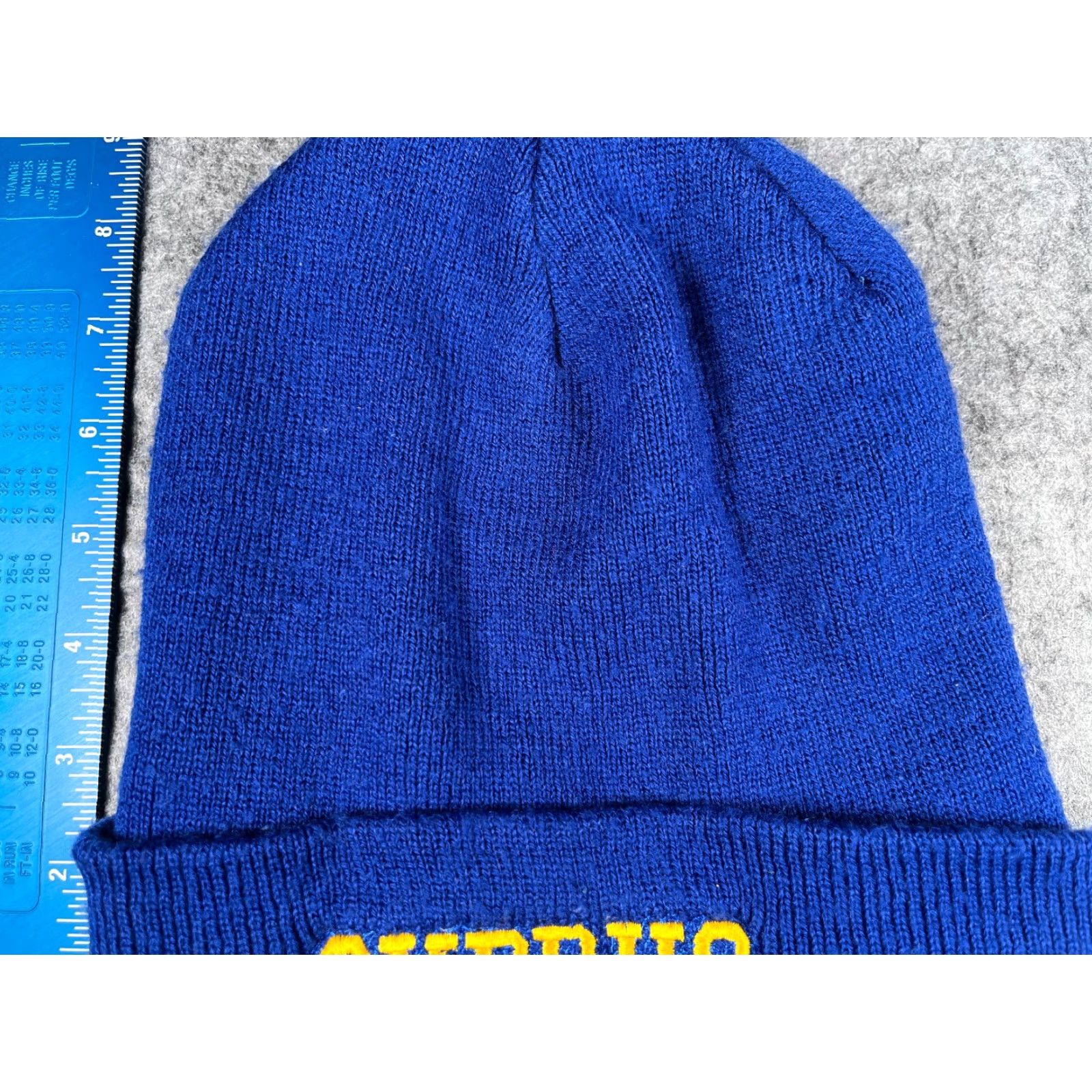 Port & Company Port & Company Cyprus Football Beanie Toque Adult One Size Blue MLS Acrylic Hat Mens Size ONE SIZE - 3 Thumbnail
