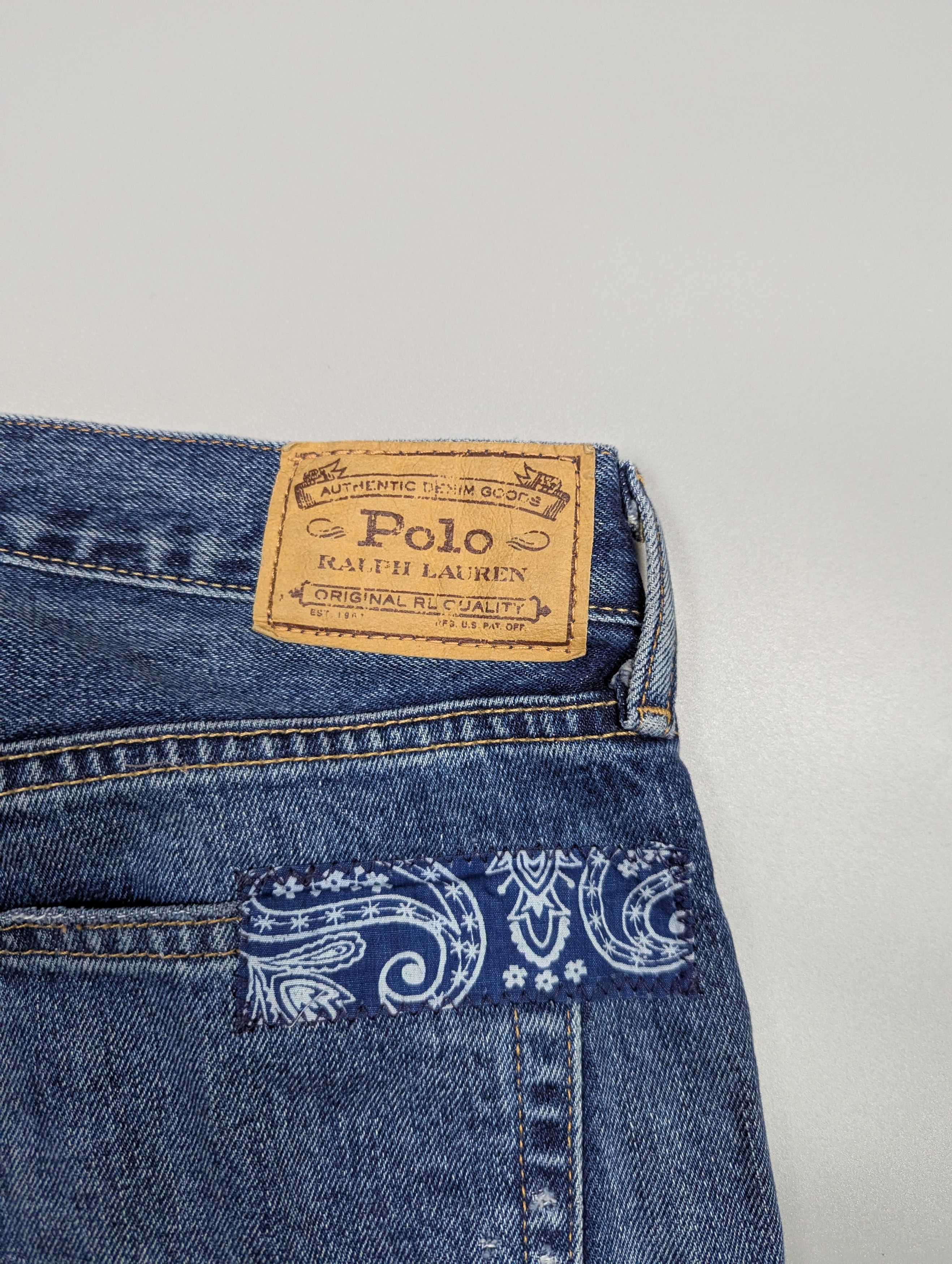 Polo Ralph Lauren Polo Ralph Lauren Avery Boyfriend Shorts Patchwork Size 22" - 20 Thumbnail