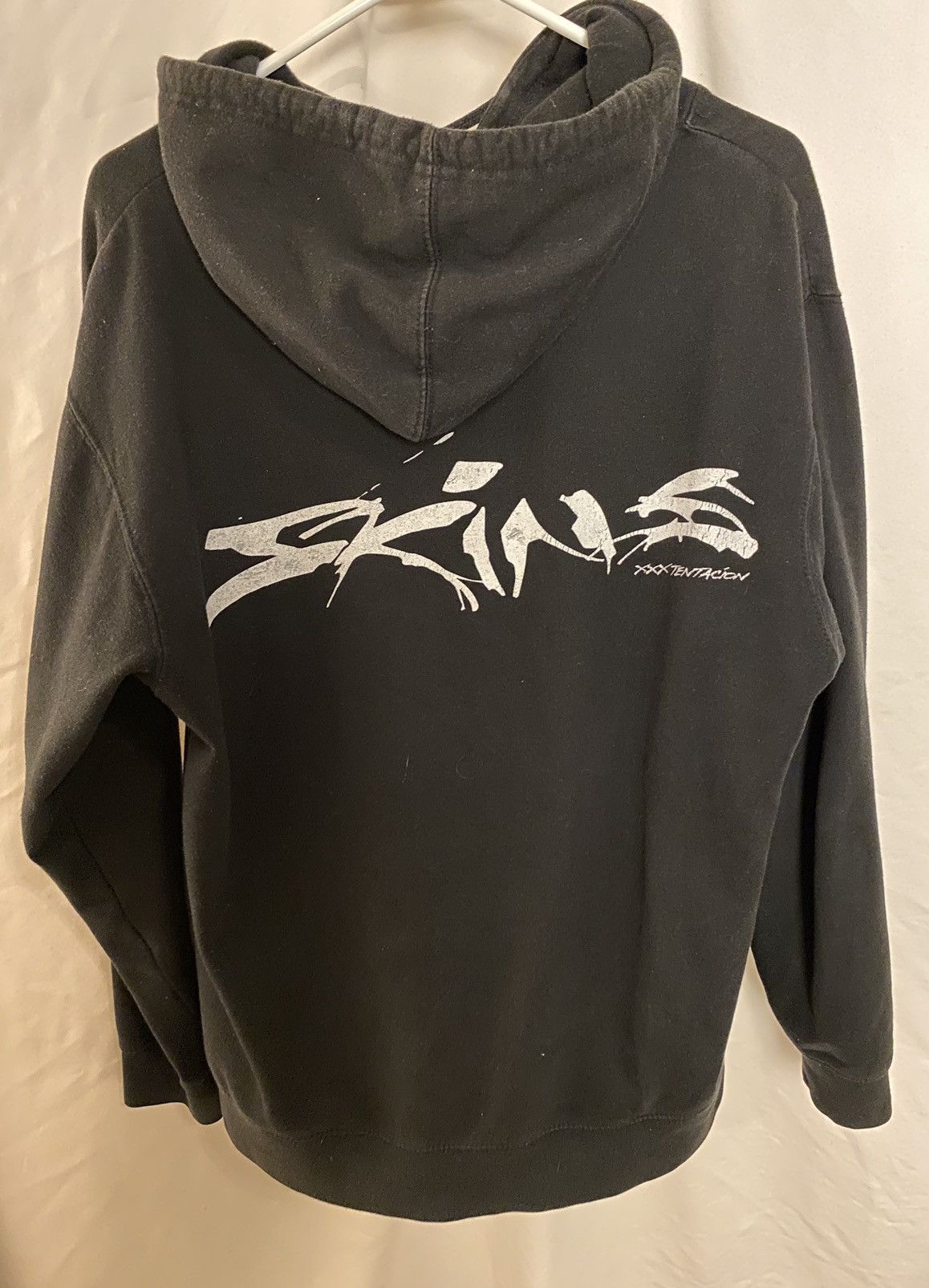 Members Only × Revenge XXXTENTACION “Skins” Merch Black Hoodie Size US M / EU 48-50 / 2 - 2 Thumbnail