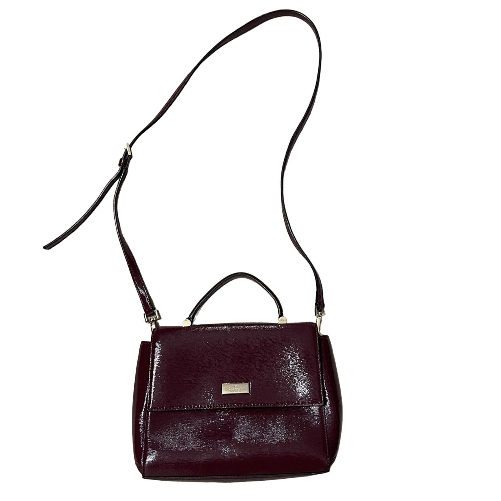 Kate Spade Kate Spade Brynlee Bixby Place Wine Burgundy Crossbody Purse Size ONE SIZE - 2 Thumbnail