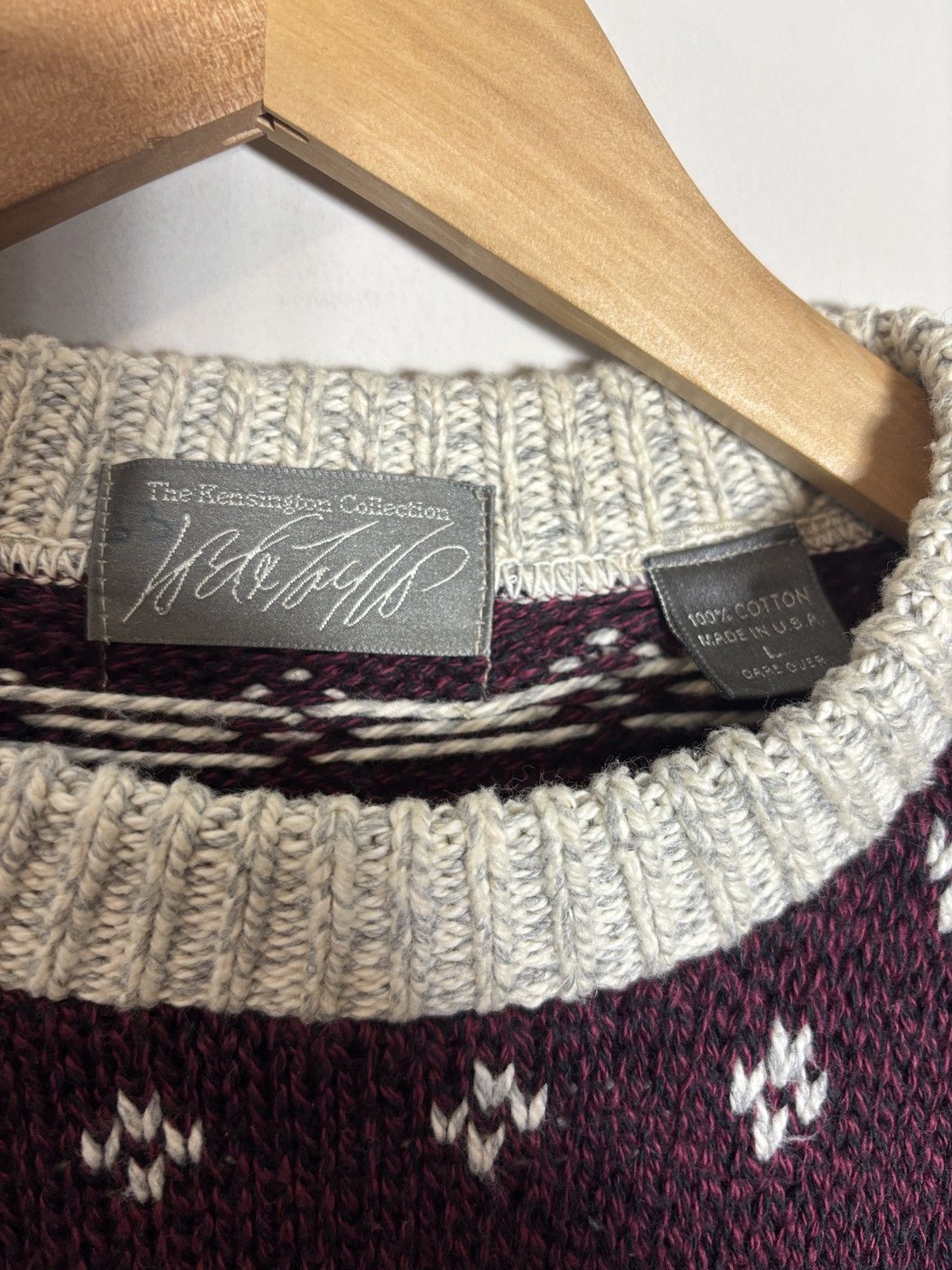 Lord & Taylor Vtg Lord & Taylor Kensington Knit Sweater Large Made in USA Size US L / EU 52-54 / 3 - 2 Thumbnail