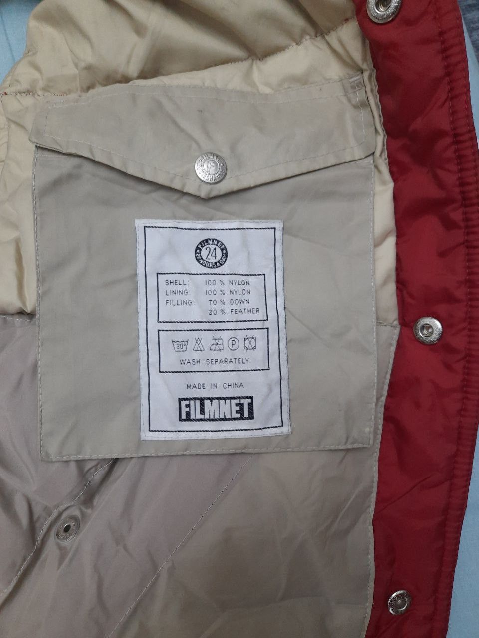 Other Filmnet The Best Movie Down Vest 1992 Size US XL / EU 56 / 4 - 10 Thumbnail
