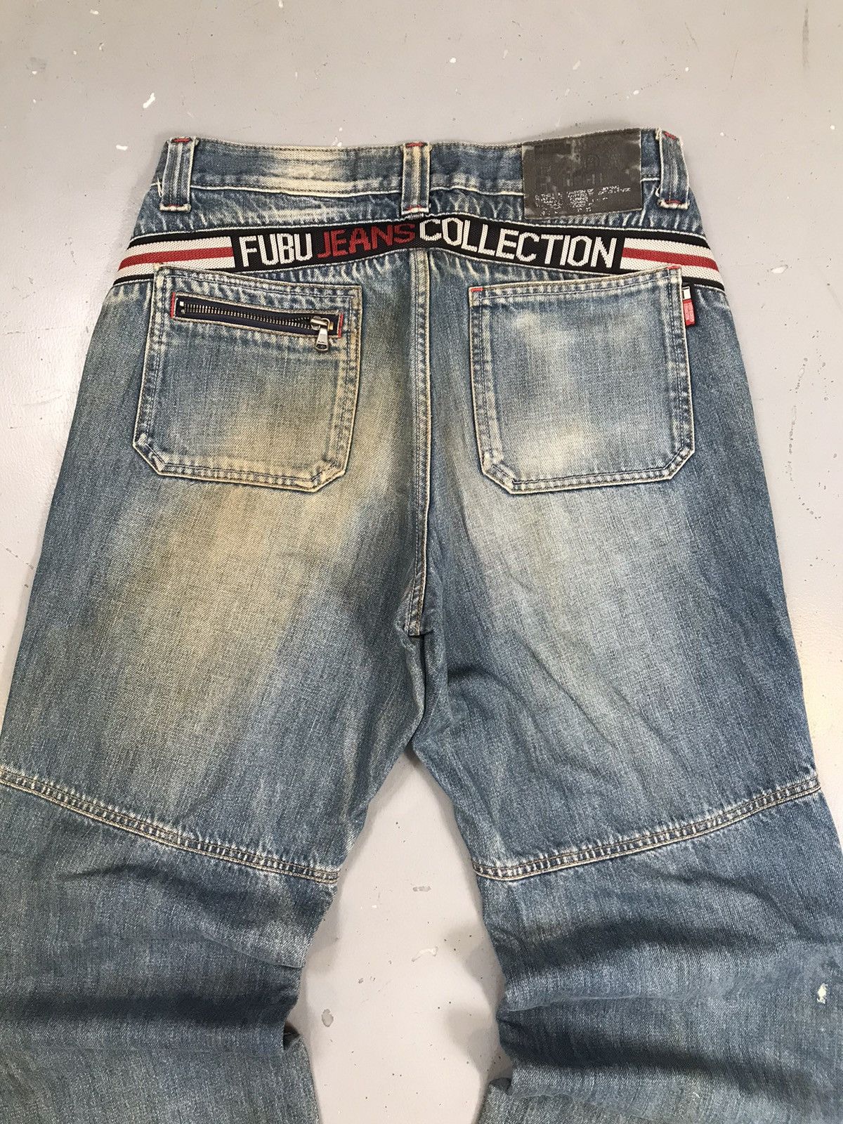Fubu × Vintage Vintage Fubu jeans collection patchwork denim Size US 32 / EU 48 - 10 Thumbnail