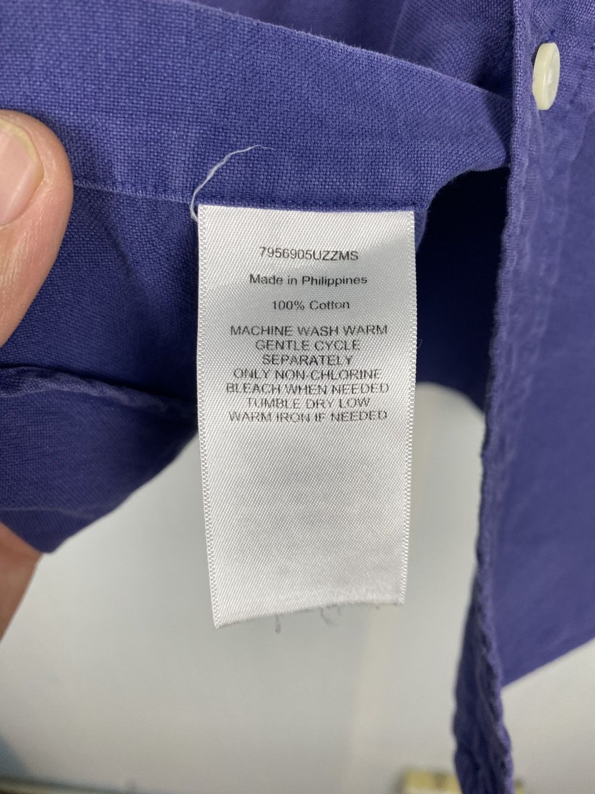 Polo Ralph Lauren Vintage Polo Ralph Lauren Custom Fit Shirt Size US M / EU 48-50 / 2 - 7 Thumbnail