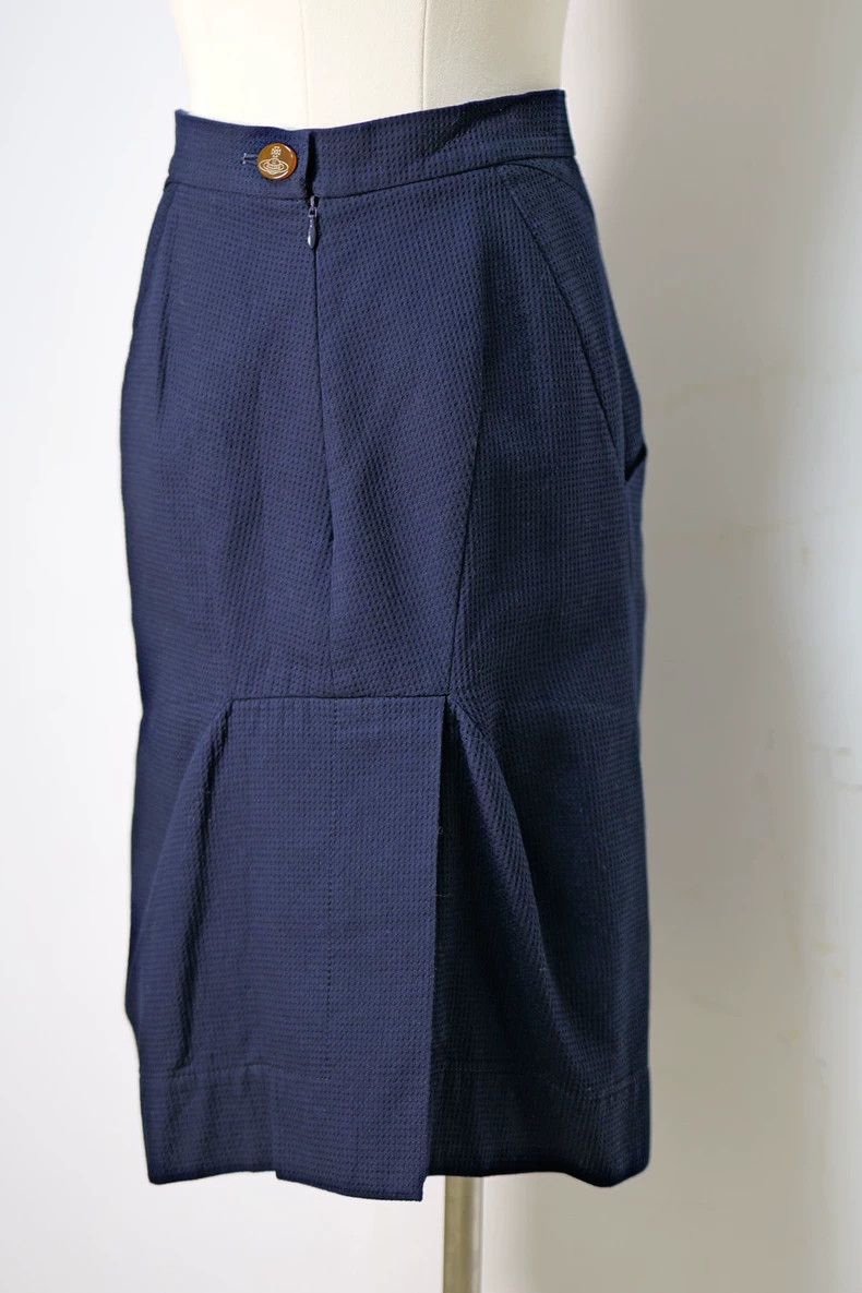 Vivienne Westwood Vivienne Westwood Size 1 Transform the cut of the blue skir Size 29" - 2 Thumbnail