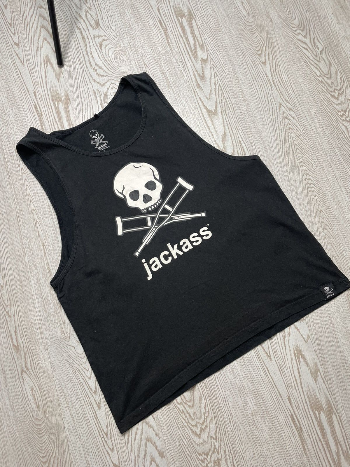 Mtv Vintage 2013 Jackass MTV Network Movie Sleeveles size XL Size US XL / EU 56 / 4 - 2 Thumbnail