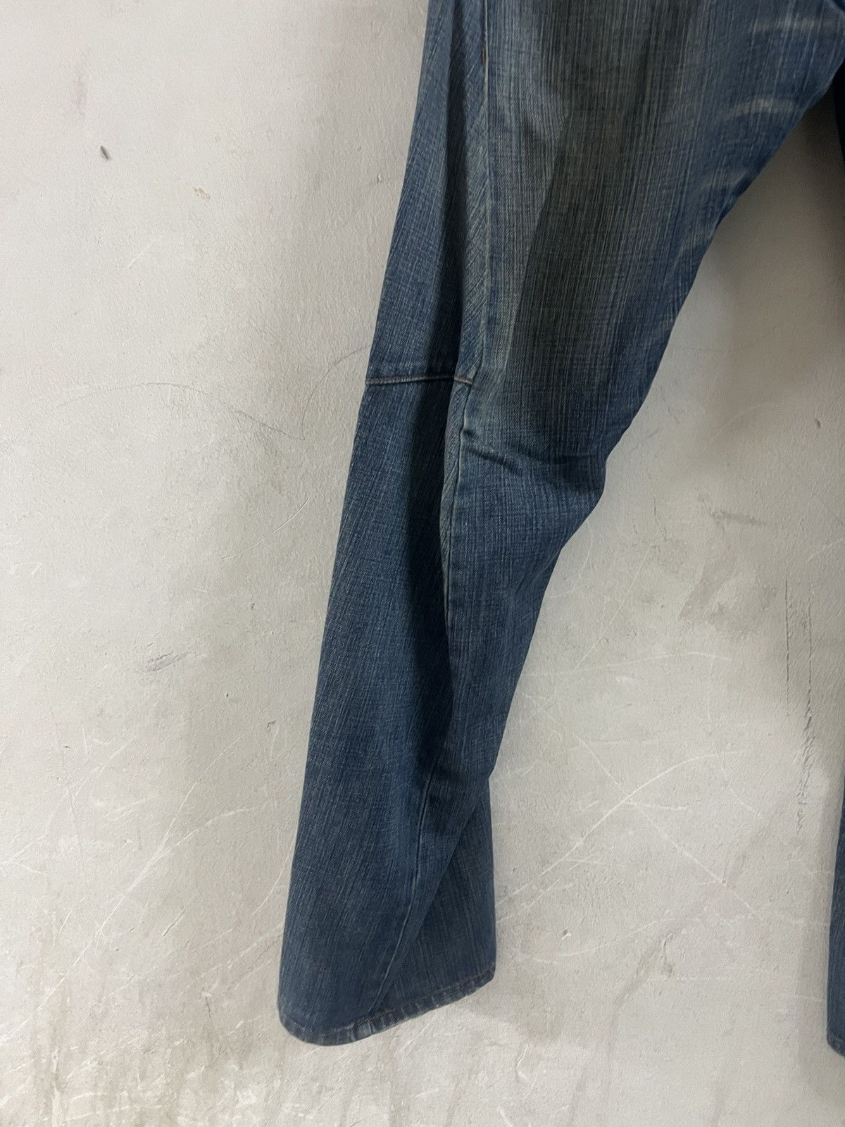 Hysteric Glamour DOUBLE WAIST🔥BREATHMINT TWIST DISTRESSED DENIM PANT Size US 30 / EU 46 - 5 Thumbnail