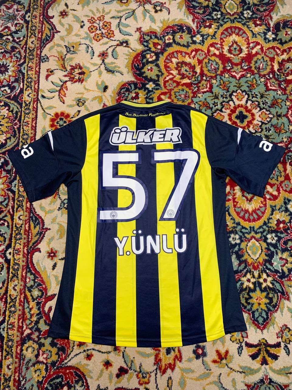 Adidas 2012-2013 Fenerbahce Home Football Shirt Soccer Jersey Size US L / EU 52-54 / 3 - 2 Thumbnail
