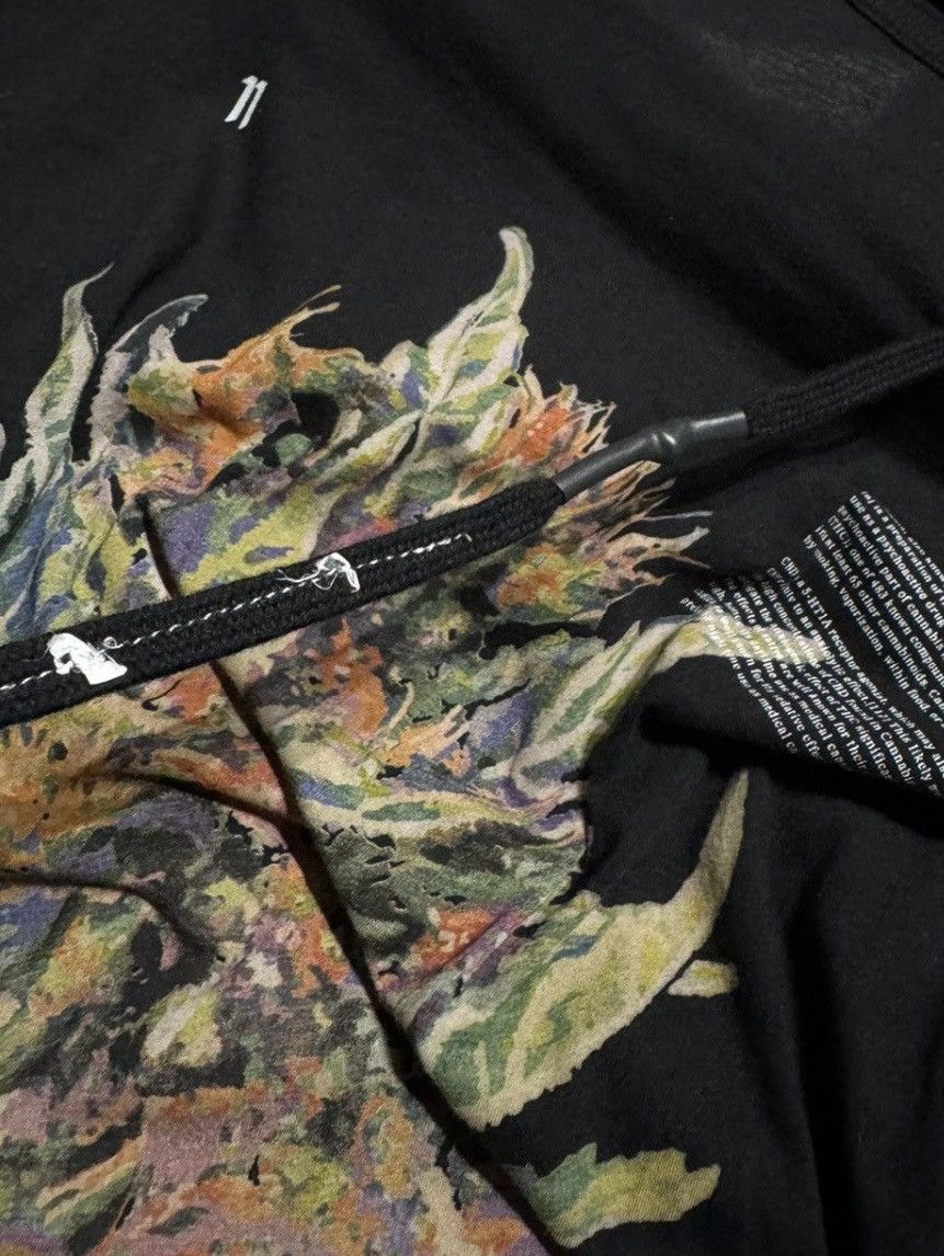11 By Boris Bidjan Saberi $369 INDICA SATIVA GRAPHIC TEE T SHIRT Size US L / EU 52-54 / 3 - 4 Thumbnail