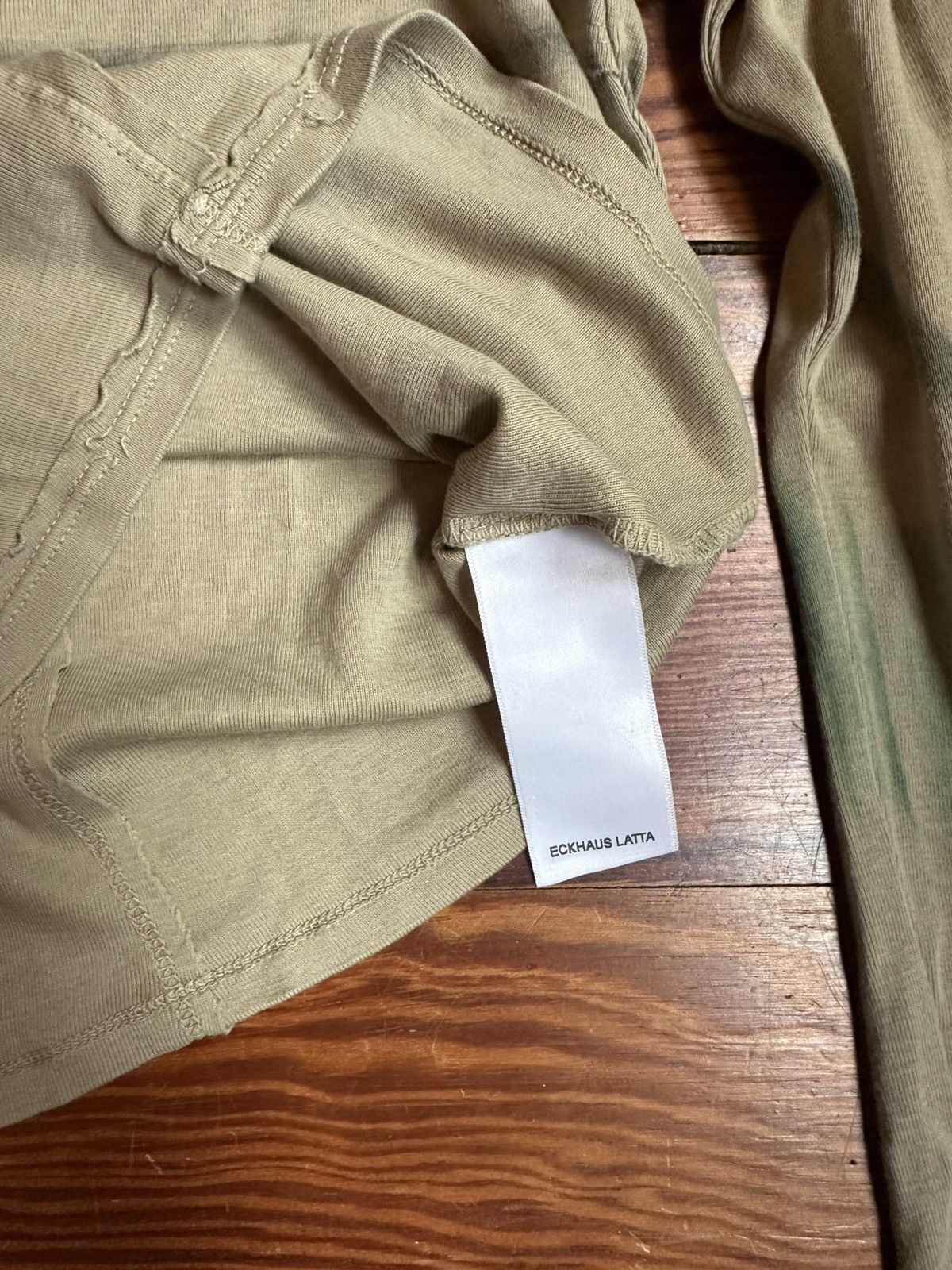 Eckhaus Latta Eckhaus Latta Lapped Baby Tee Size XS / US 0-2 / IT 36-38 - 4 Thumbnail