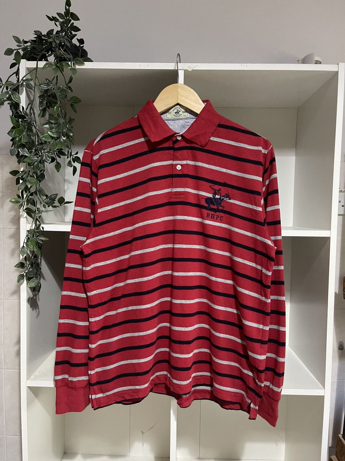 Beverly Hills Polo Club Vintage BHPC Polo Size US L / EU 52-54 / 3 - 1 Thumbnail