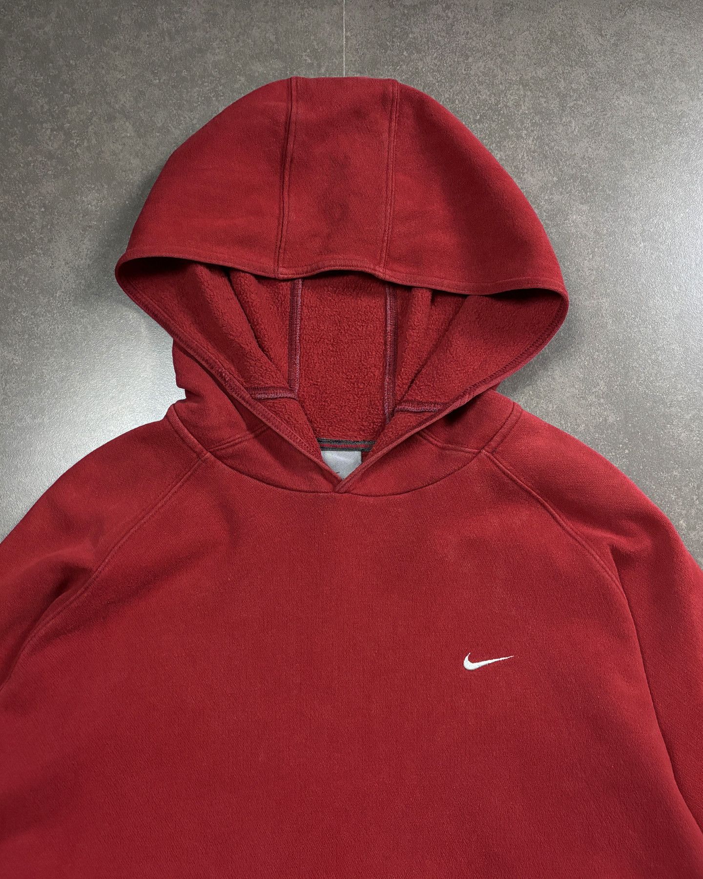 Nike Vintage Nike Faded Oversize Box Fit Y2K Zip Hood Size US L / EU 52-54 / 3 - 3 Thumbnail