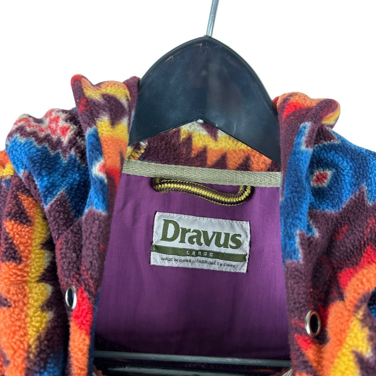 Dravus Mens Y2K Dravus Aztec Quarter Zip Fleece Jackey Size US L / EU 52-54 / 3 - 7 Thumbnail
