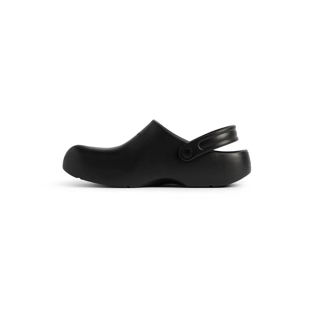 Balenciaga o1s1rm0326 Sunday Molded Mules in Black Size US 9 / IT 39 - 4 Thumbnail