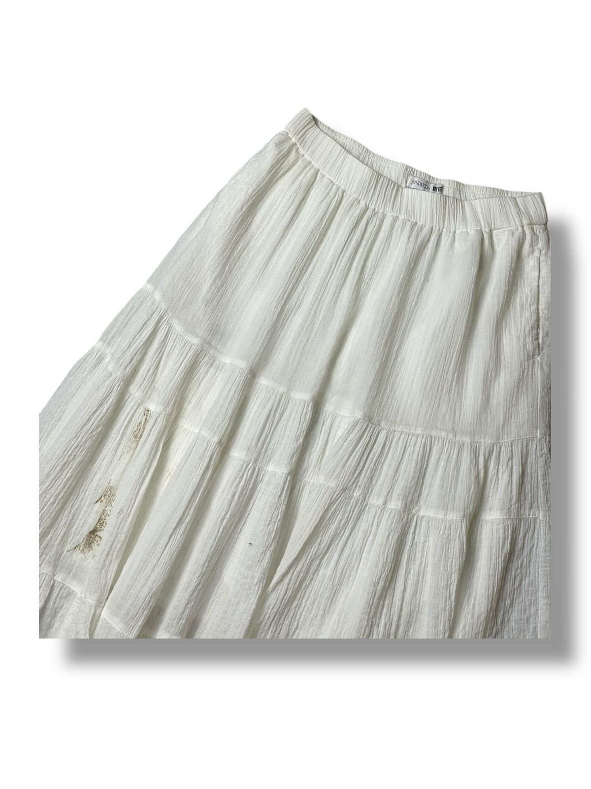 JW Anderson × Japanese Brand × Uniqlo Uniqlo x J.W Anderson Tiered Skirt (93) Size 24" / US 00 / IT 34 - 2 Thumbnail