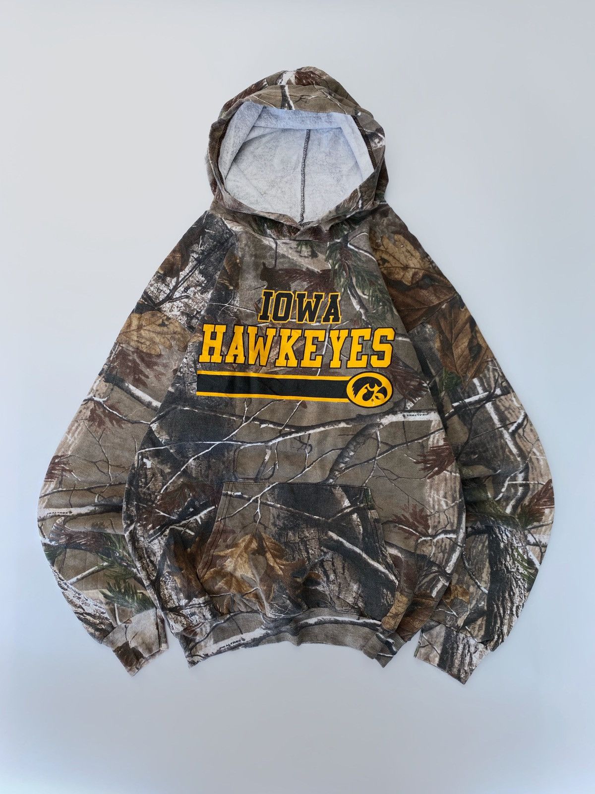 Russell Athletic Realtree Camo IOWA Russell Outdoors Boxy Hoodie Size US M / EU 48-50 / 2 - 1 Thumbnail