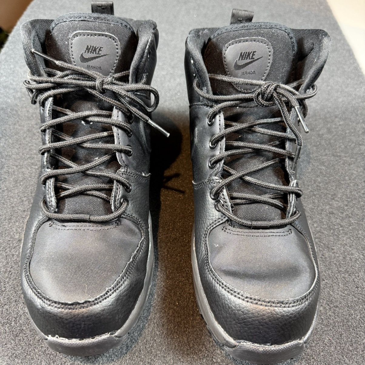 Nike Nike Manoa Leather Hiking Boots Youth Size 7Y Black Trail Size US 7 / EU 40 - 3 Thumbnail