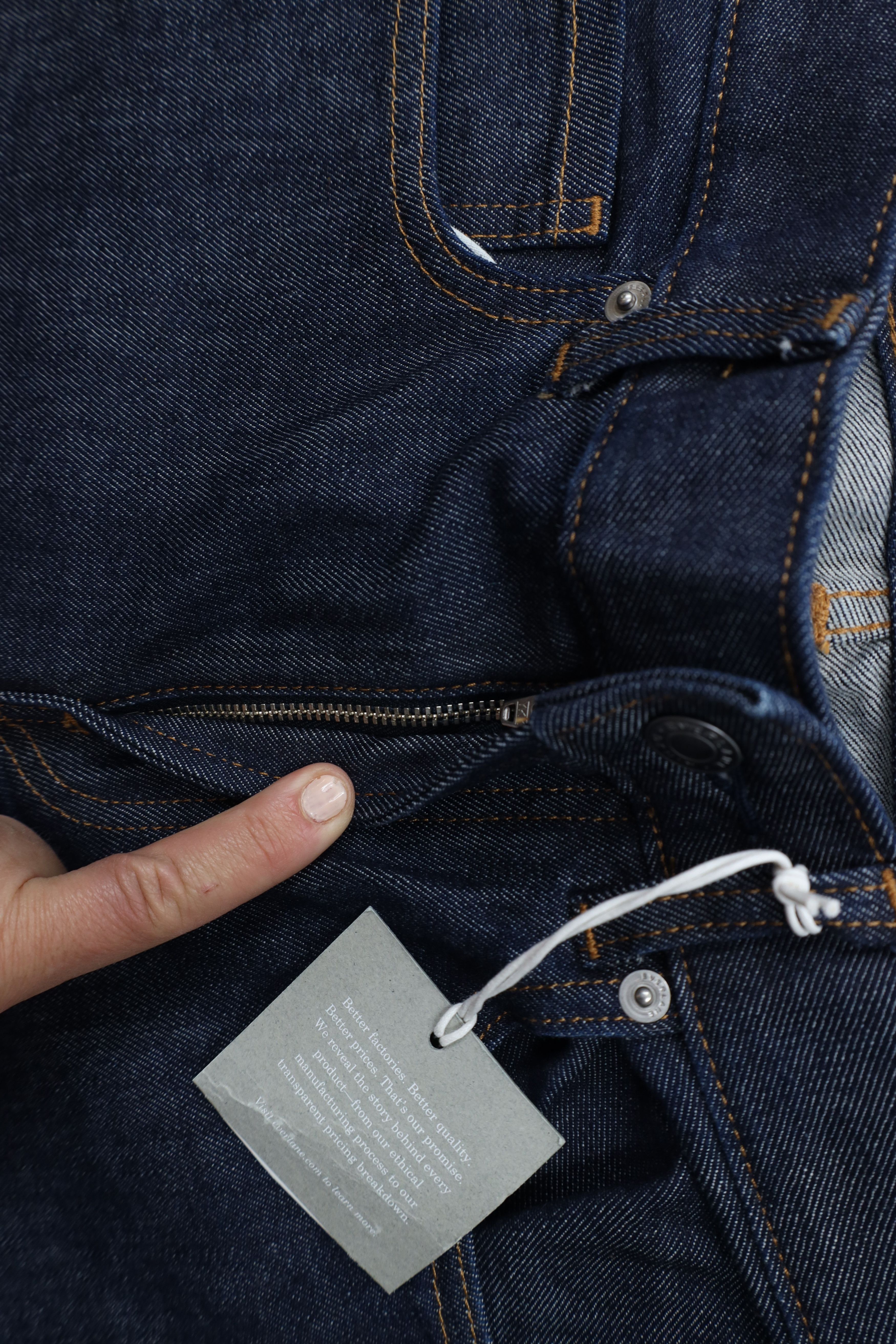 Everlane × Vintage New Everlane Skinny Fit Denim Jeans Indigo Blue Cotton Size US 28 / EU 44 - 7 Thumbnail
