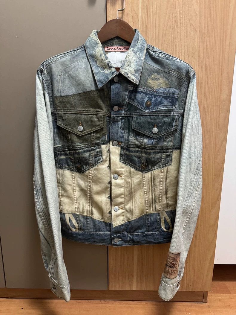 Acne Studios acne studios Court style denim jacket 2502-Nextarrow Size US M / EU 48-50 / 2 - 1 Thumbnail