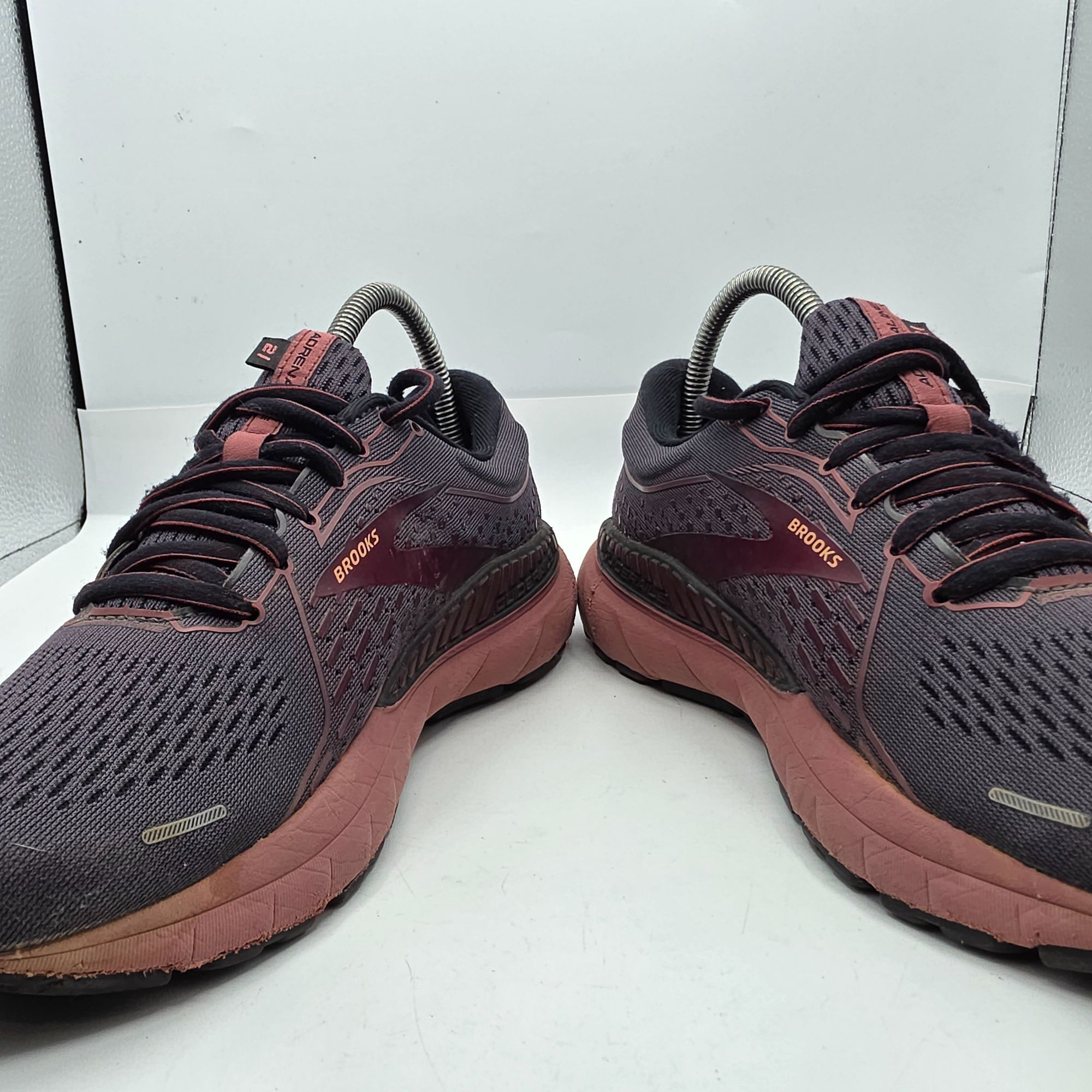 Brooks Brooks Adrenaline 21 Womens Size 8.5 Black Pink Athletic Run Size US 8.5 / IT 38.5 - 3 Thumbnail