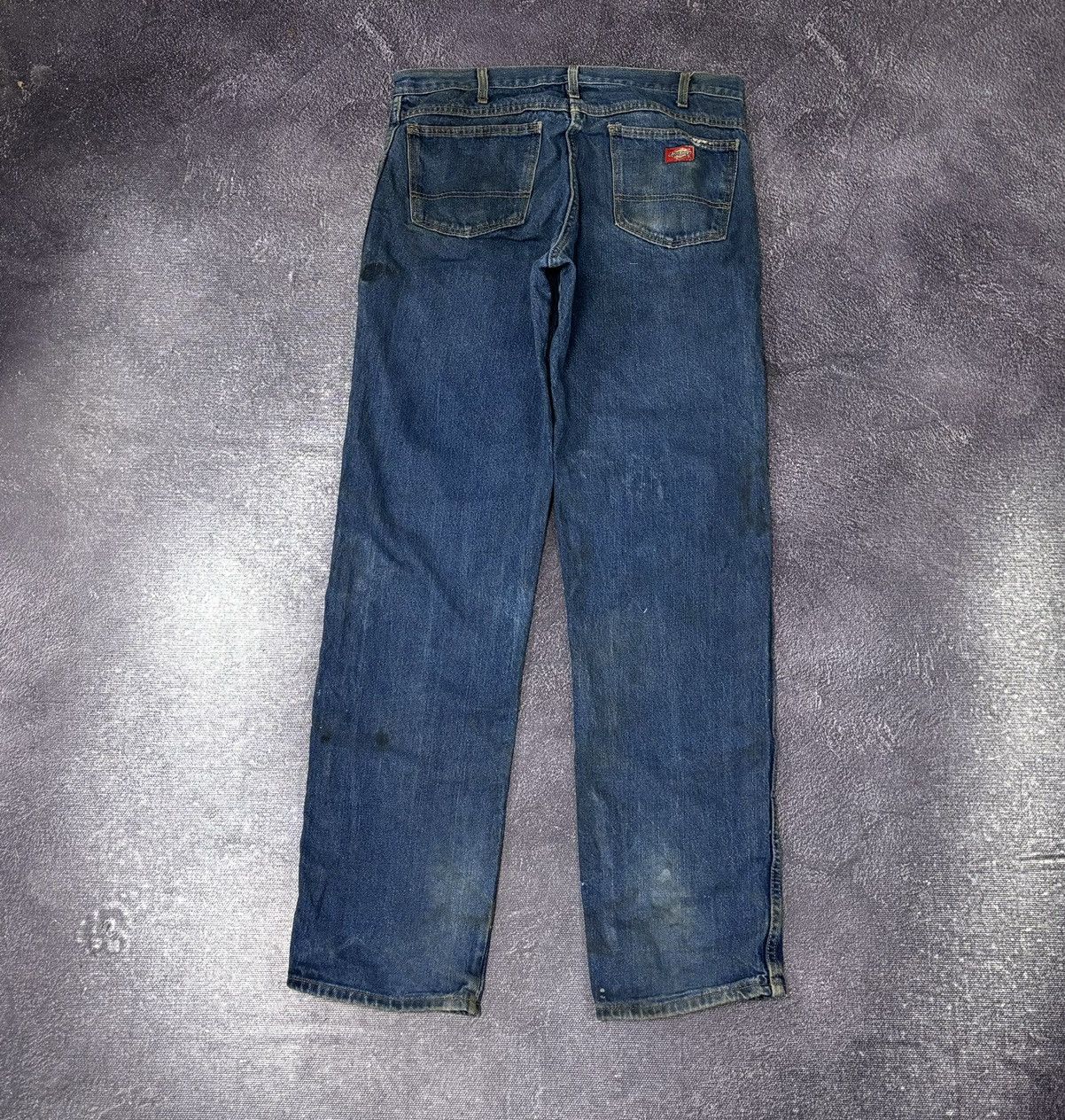 Dickies Vintage Dickies Y2K Distressed Denim USA Work Hype Jeans Size US 36 / EU 52 - 1 Thumbnail