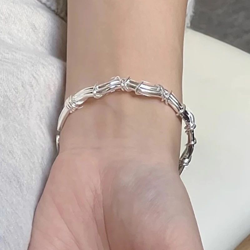 Jewelry × Vintage Lines Crossed Geometric Bracelet Size ONE SIZE - 3 Thumbnail