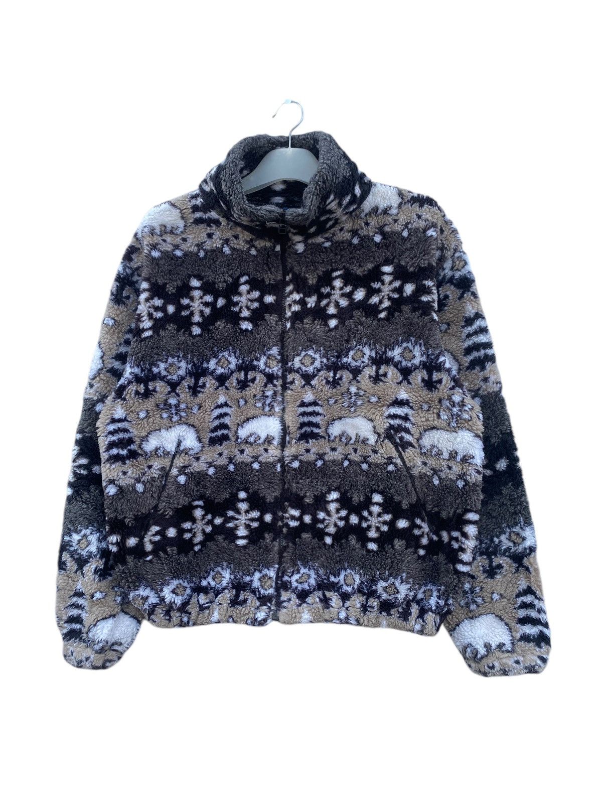 Mountain Hardwear VINTAGE WINTER MOUNTAIN FLEECE FULL PRINT FLEECE JACKET Size US M / EU 48-50 / 2 - 1 Thumbnail