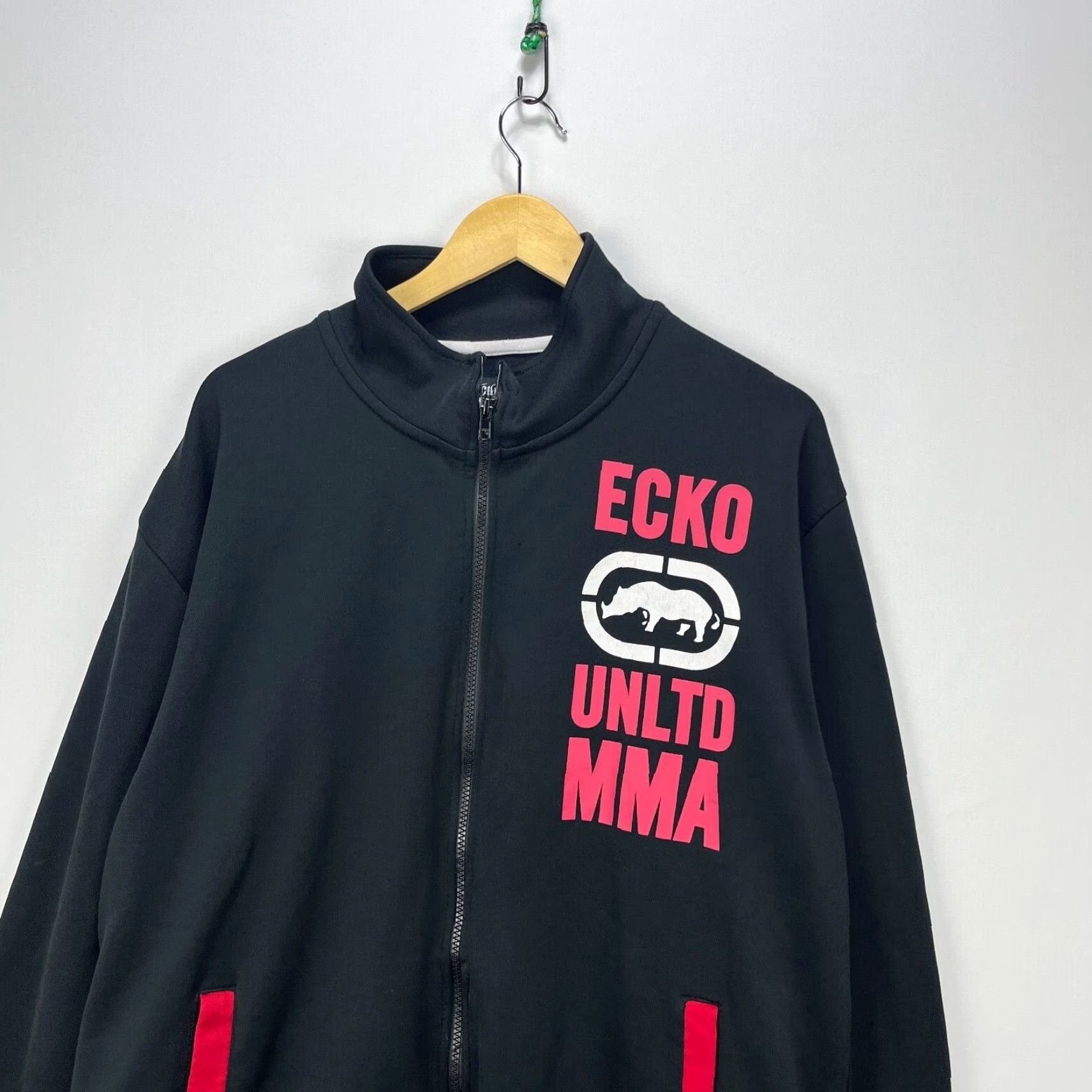 Ecko Unltd. VINTAGE Ecko Unltd. Track Jacket Shirt Men 2XL Black Size US XXL / EU 58 / 5 - 4 Thumbnail