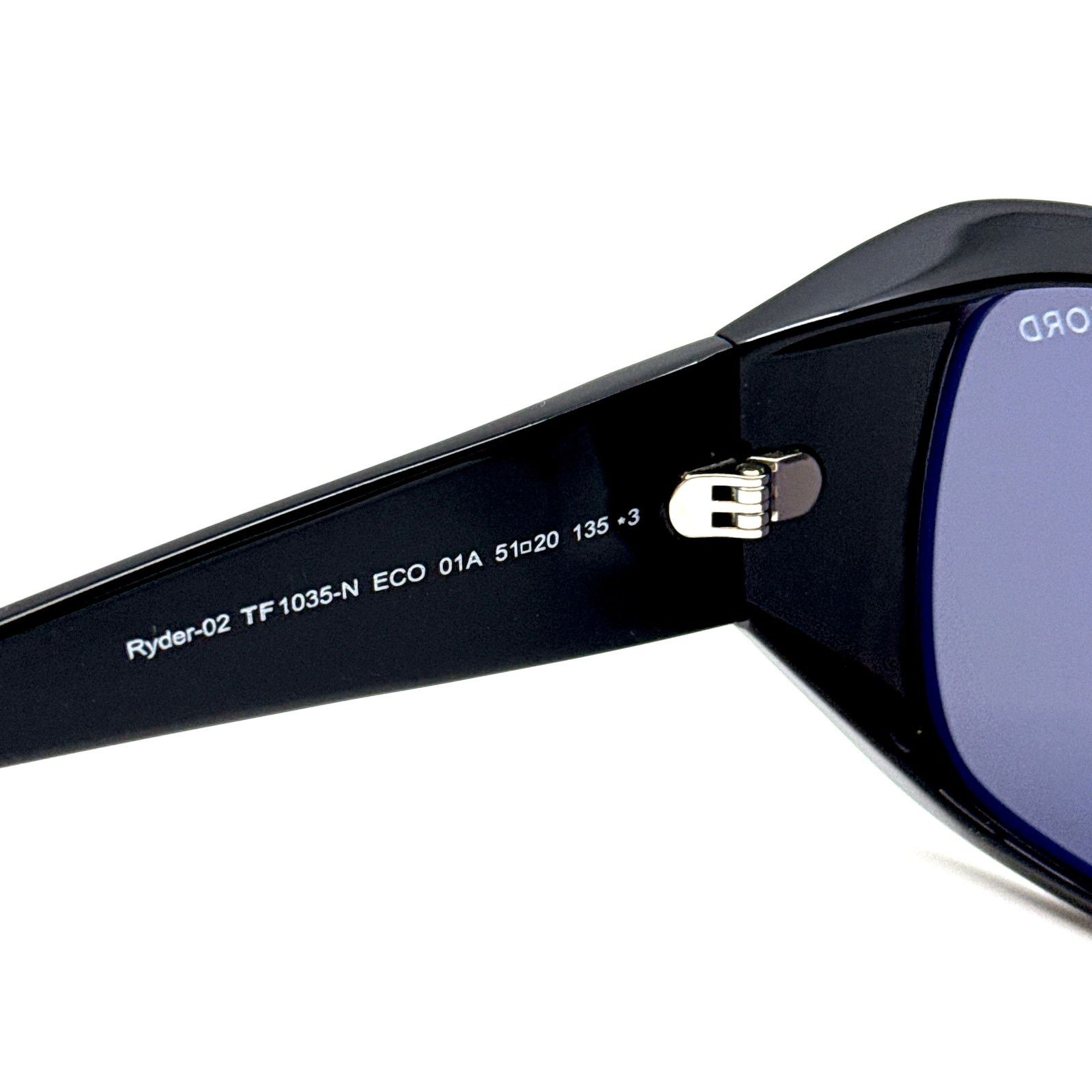 Tom Ford NEW! TOM FORD Ryder-02 Sunglasses TF1035-N 01A, Authentic Size ONE SIZE - 10 Thumbnail
