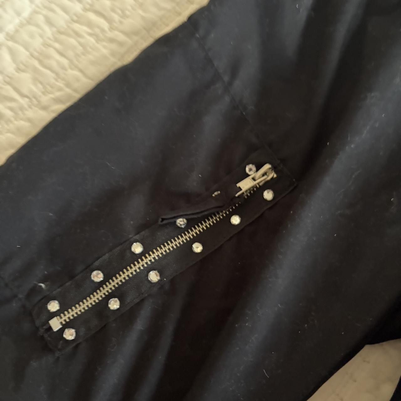 Japanese Brand Y2K Low-Waisted Bondage Cargo Pants Size 24" / US 00 / IT 34 - 3 Thumbnail