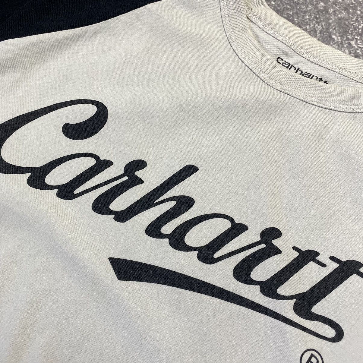 Carhartt × Vintage Vintage Carhartt Wip Big Graphic Logo y2k opium style tee Size US XL / EU 56 / 4 - 4 Thumbnail