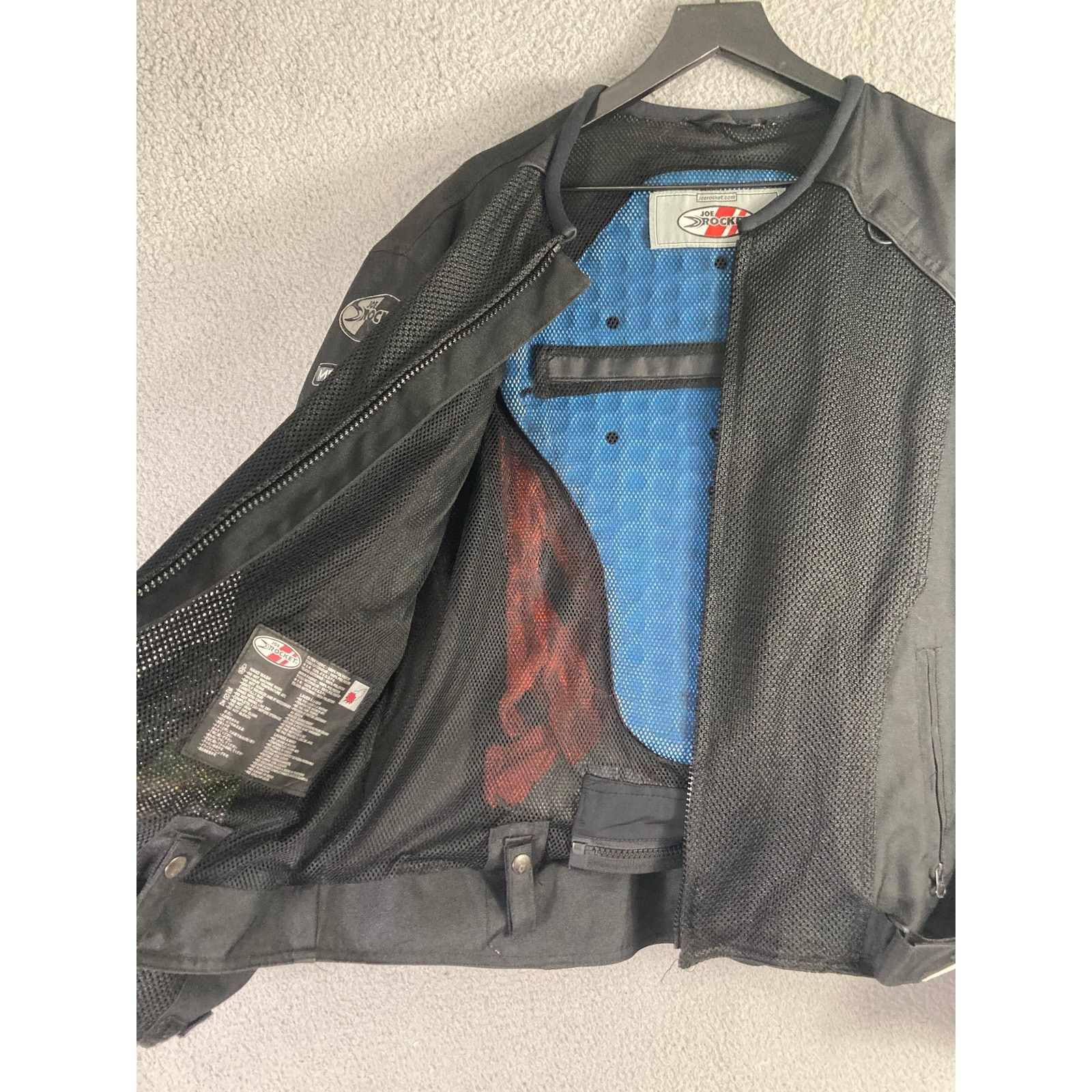 Joe Rocket Joe Rocket Men's Black Mesh Motorcycle Jacket Size L Size US L / EU 52-54 / 3 - 8 Thumbnail