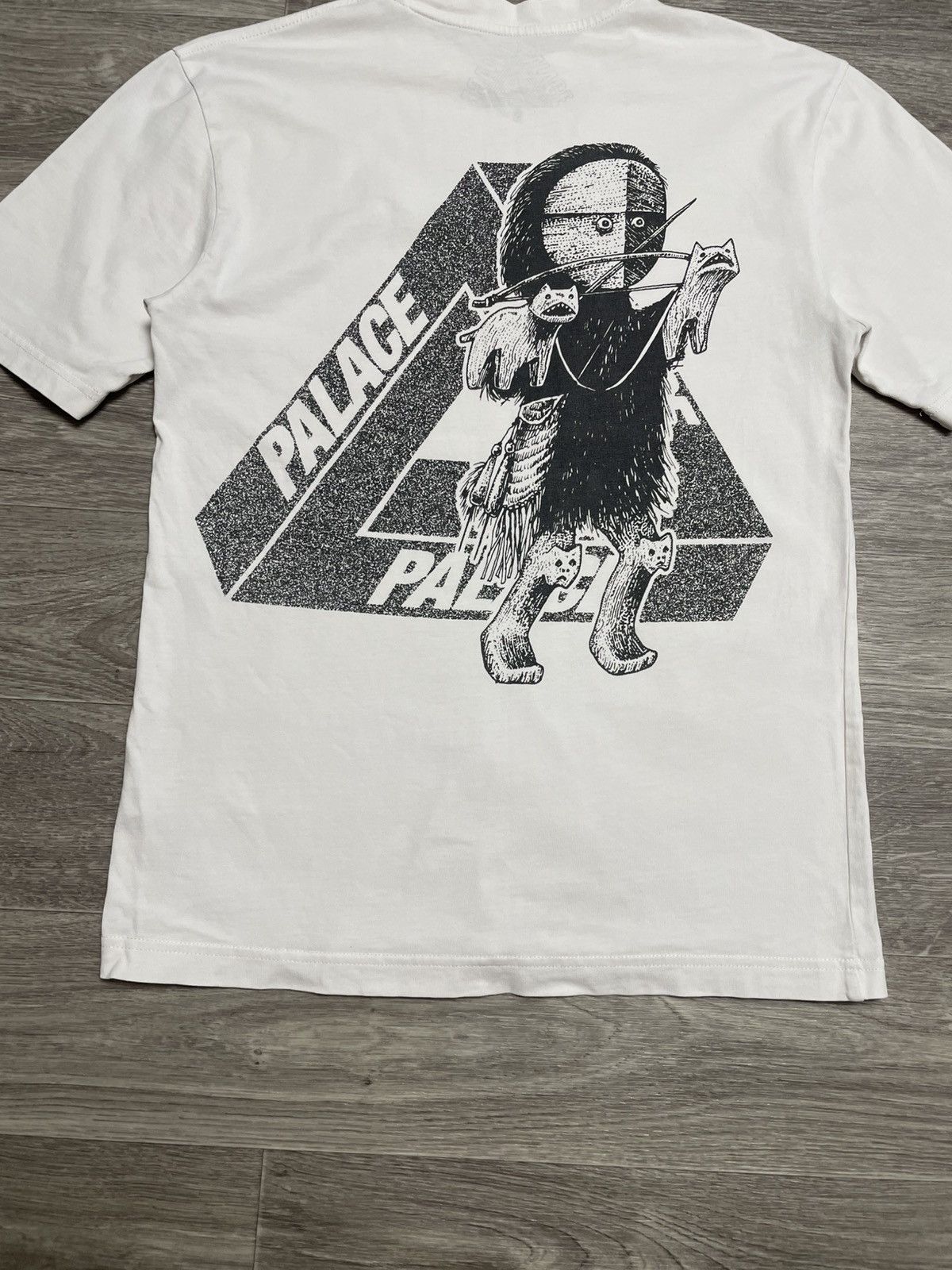 Palace Palace U-Figure Tri-Ferg White T-Shirt Size US S / EU 44-46 / 1 - 16 Thumbnail