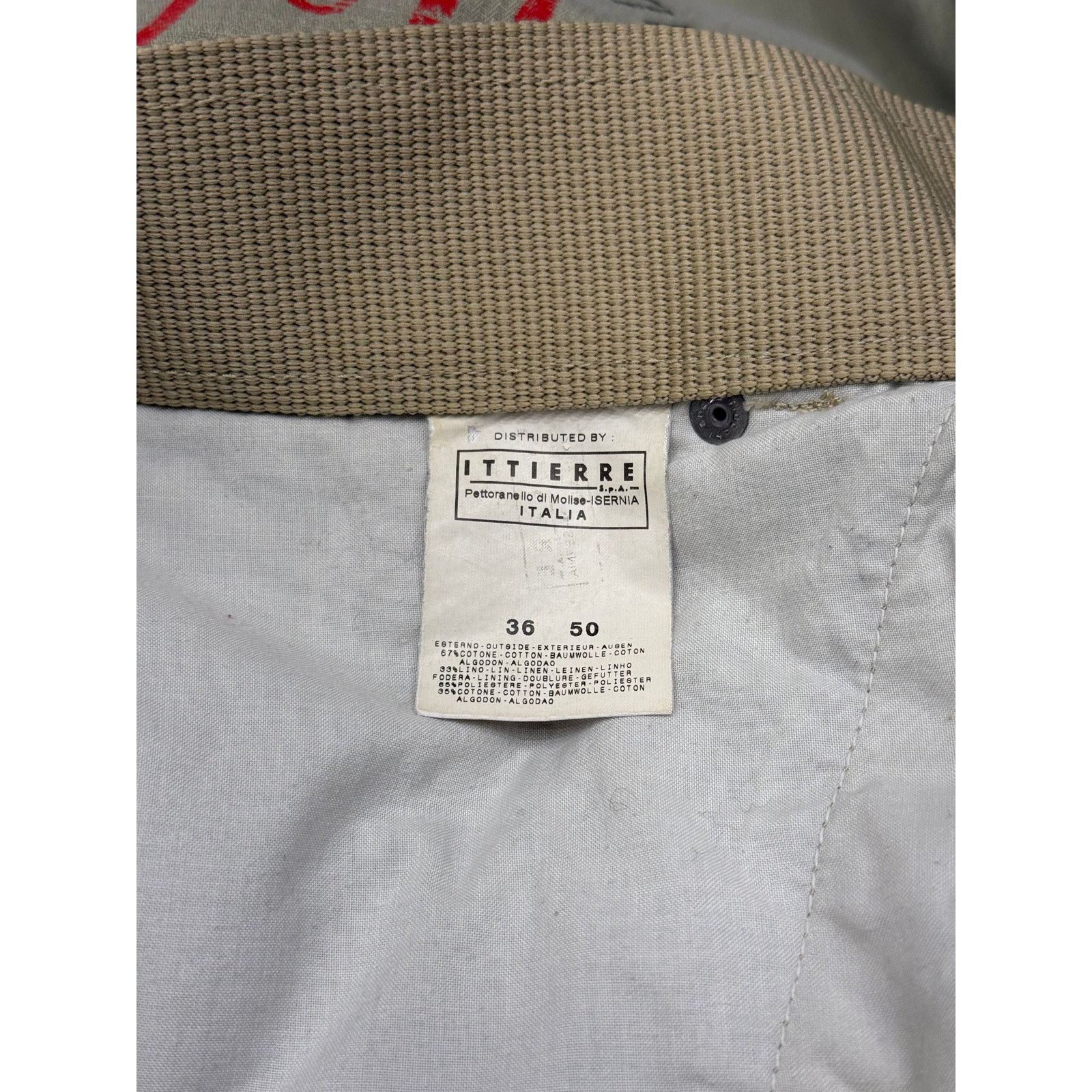 Dolce & Gabbana S/S 2005 Dolce & Gabbana “Recycled Garment” cargo pants Size US 36 / EU 52 - 10 Thumbnail