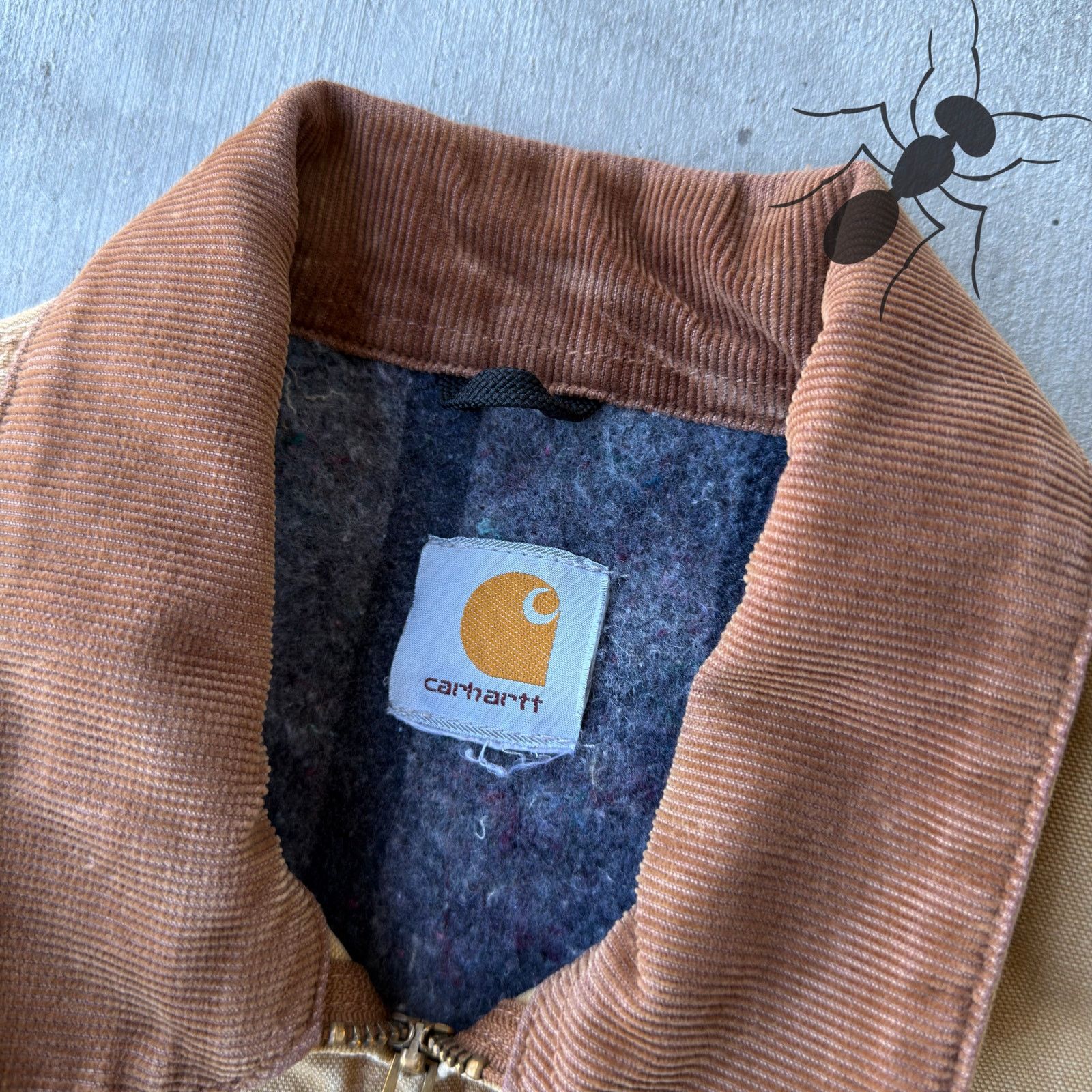 Carhartt × Vintage Carhartt brown Detroit work wear jacket Size US XL / EU 56 / 4 - 4 Thumbnail