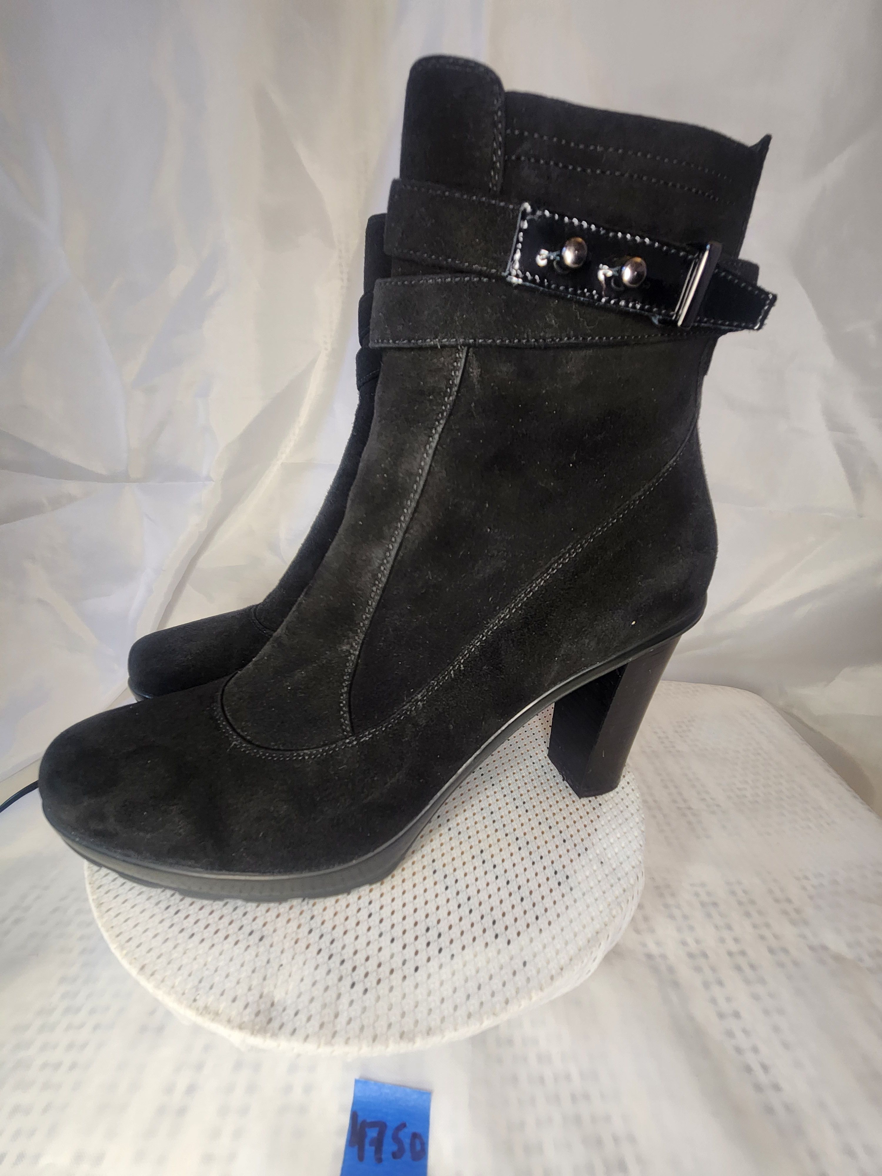 Aquatalia HIGH HEEL ANKLE BOOTS Size US 11 / IT 41 - 4 Thumbnail