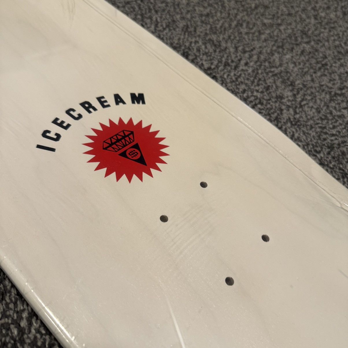 Icecream ICECREAM Logo Print Skate Deck Size ONE SIZE - 10 Thumbnail