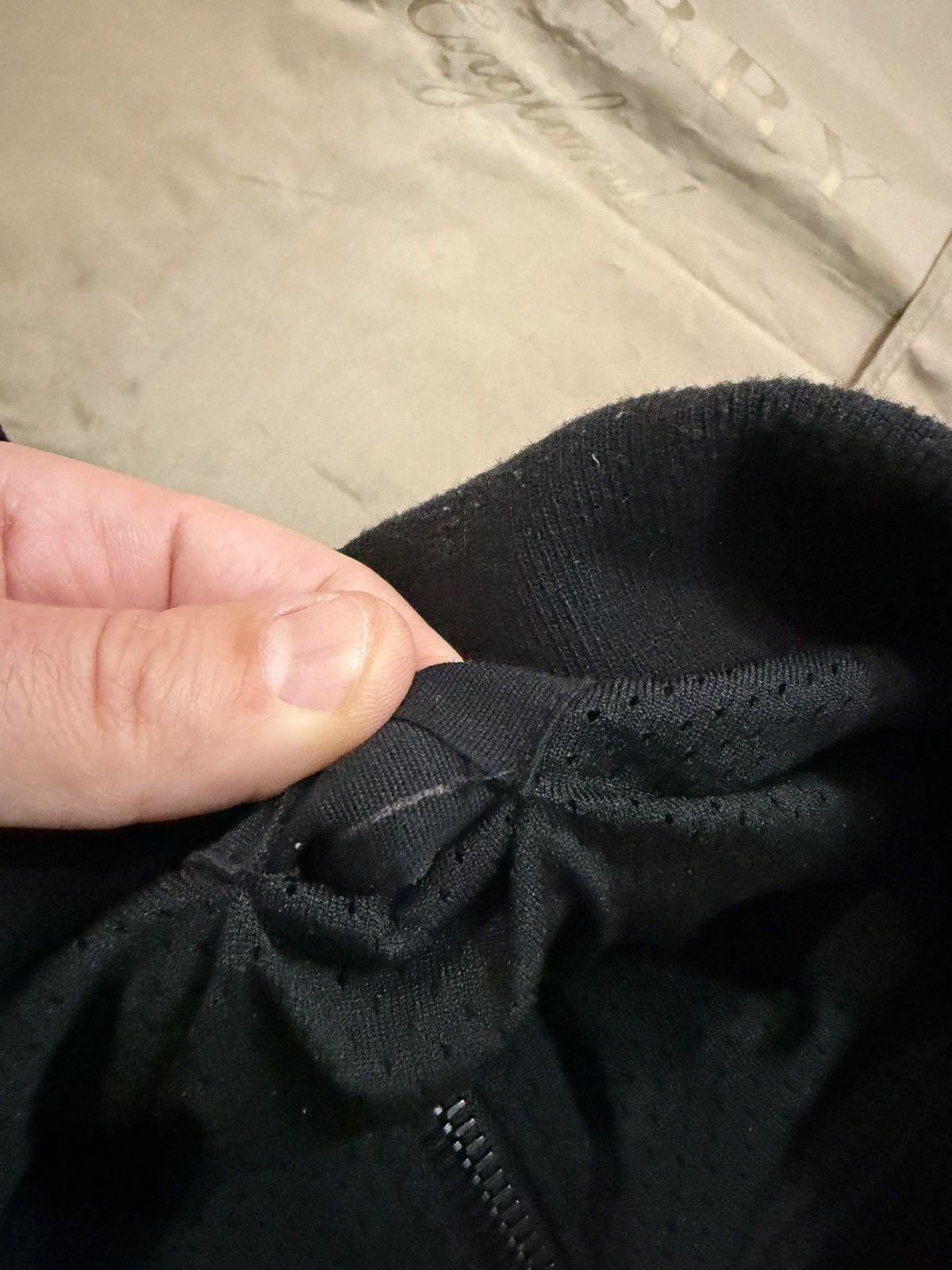 Fear of God FEAR OF GOD Half Zip Satin Bomber Jacket In Black size L Size US L / EU 52-54 / 3 - 7 Thumbnail