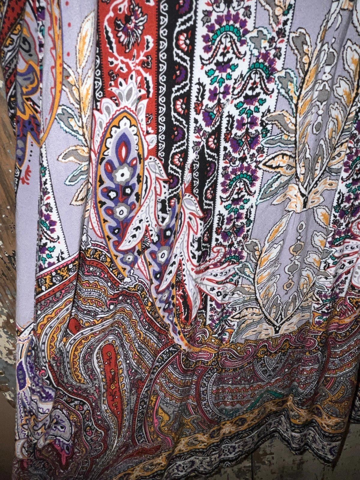 Designer Entro Boho Dress, size Large, knee-length Size L / US 10 / IT 46 - 5 Thumbnail