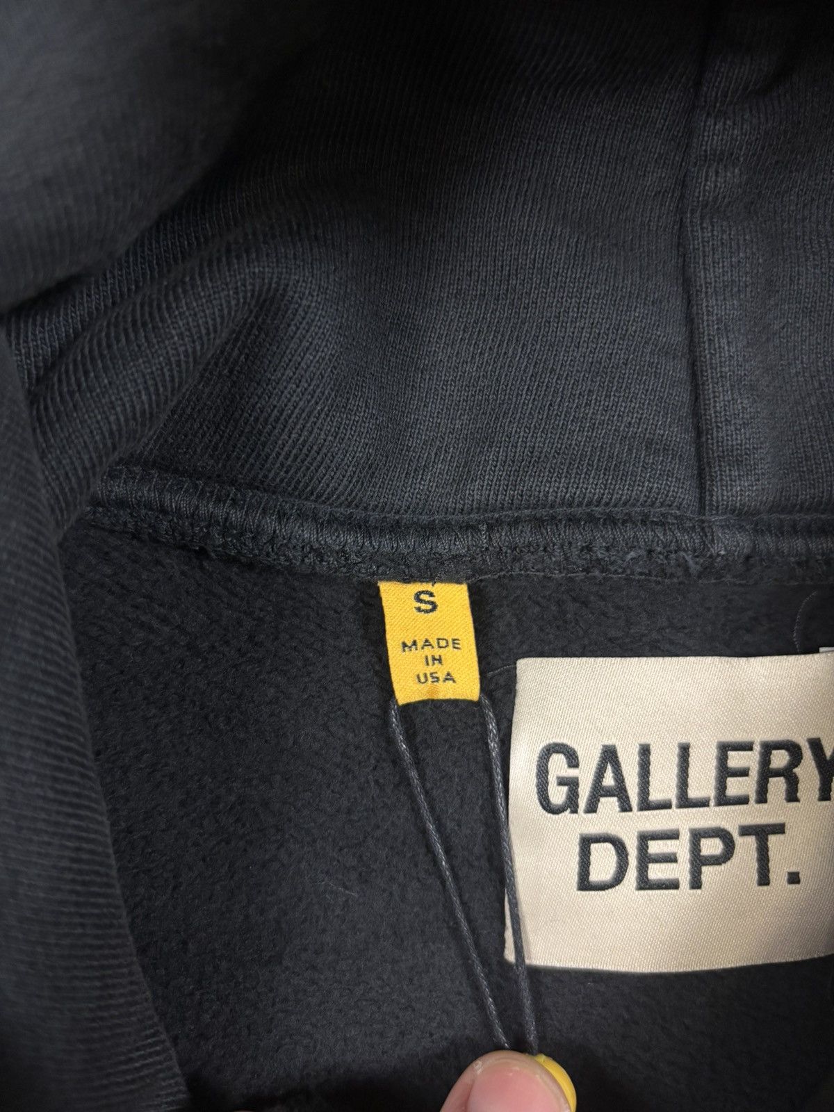 Gallery Dept. Gallery Dept Dept de la Gallery Hoodie, Black Size US S / EU 44-46 / 1 - 7 Thumbnail