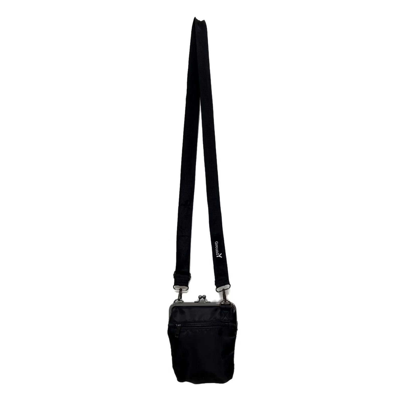 Yohji Yamamoto Yohji Yamamoto GROUND Y Shoulder Bag Ladies Black Clasp Closure Square Bag Used Womens Size ONE SIZE - 3 Thumbnail