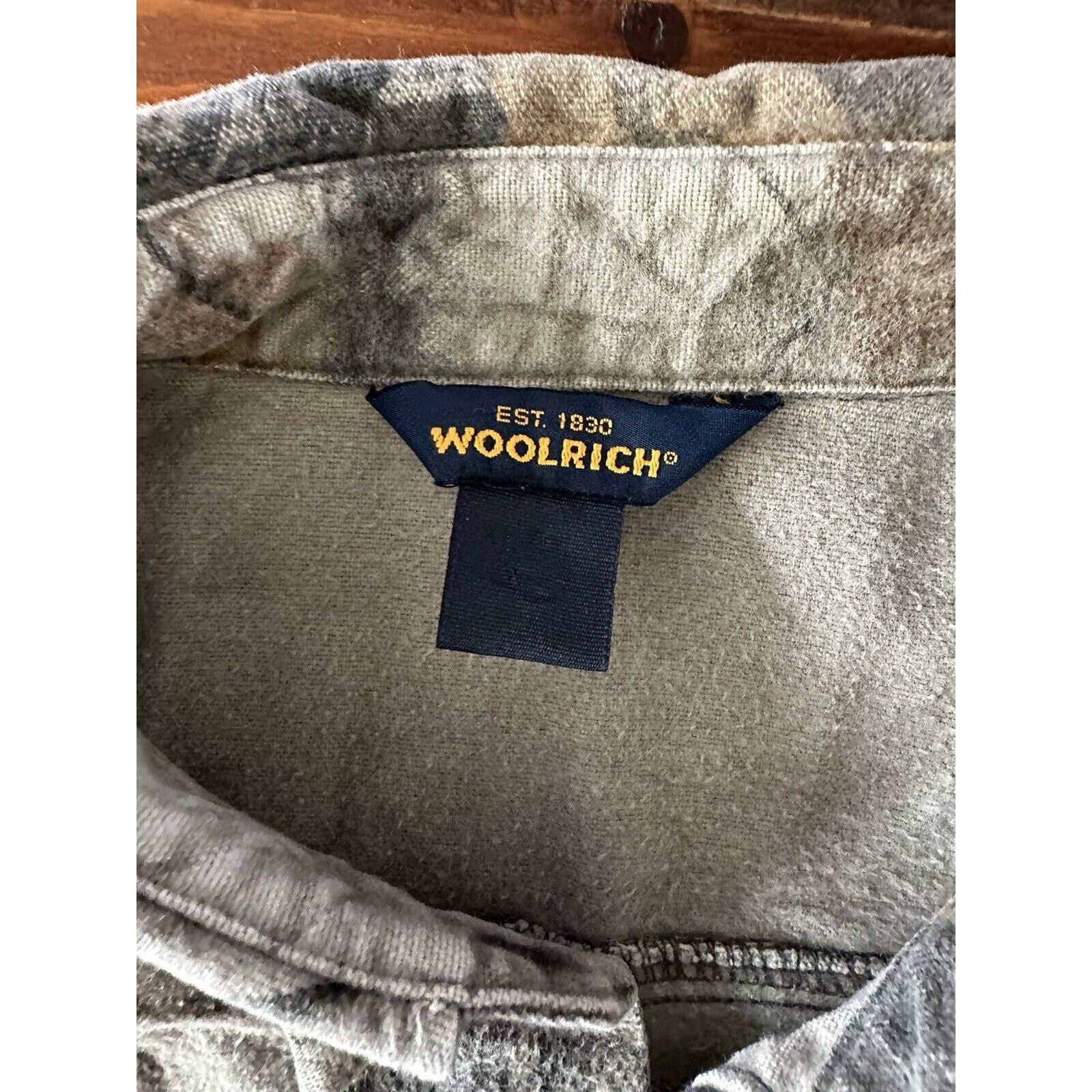 Woolrich Woolen Mills Woolrich, Realtree Camo, Heavy Shirt, Lined, 1.95lbs Cotton Size US XXL / EU 58 / 5 - 8 Thumbnail
