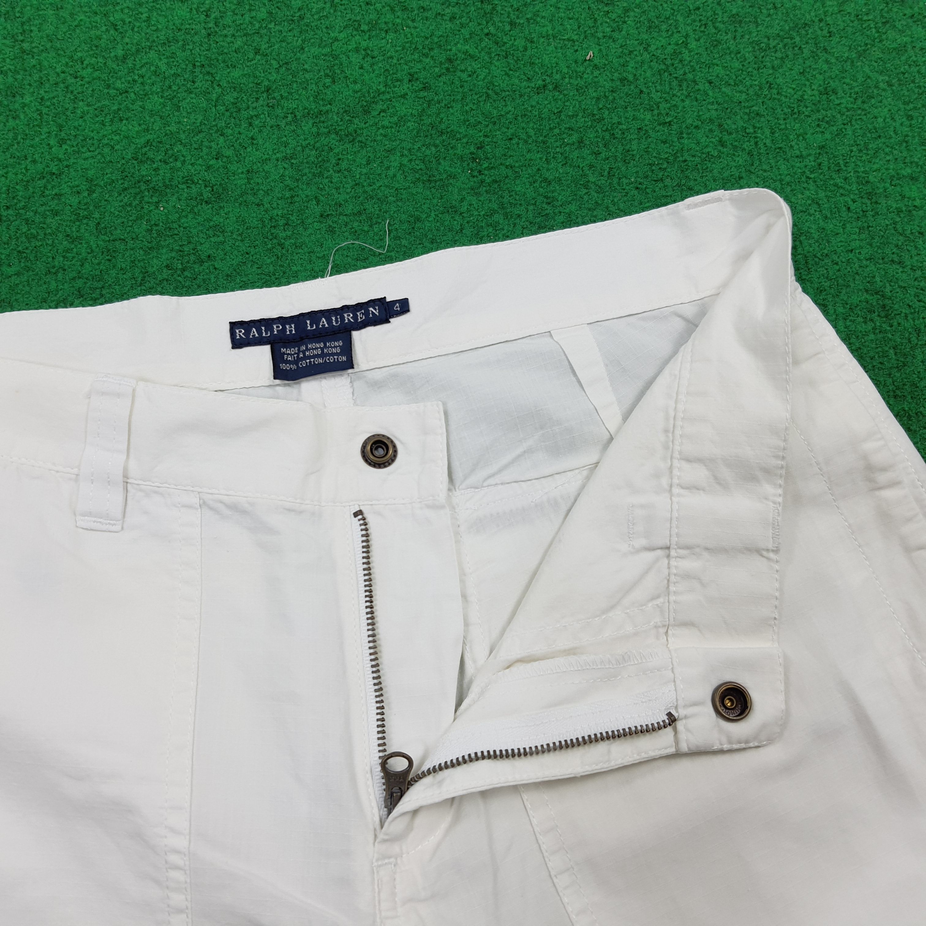 Ralph Lauren × Vintage Vintage Ralph Lauren Multiple Zipper Pocket Pants Size 29" - 7 Thumbnail