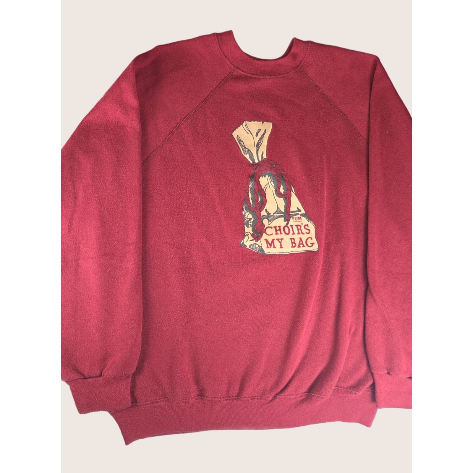 Vintage VINTAGE H Wolf & Sons Sweatshirt Crewneck Red XL Mens Unisex Adults 90s Christmas City Graphic Print Logo Pullover Knit USA Size US XL / EU 56 / 4 - 1 Thumbnail