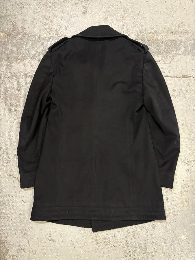 Gucci 2000s Gucci Black Wool Premium Classy Long Coat Size US M / EU 48-50 / 2 - 4 Thumbnail