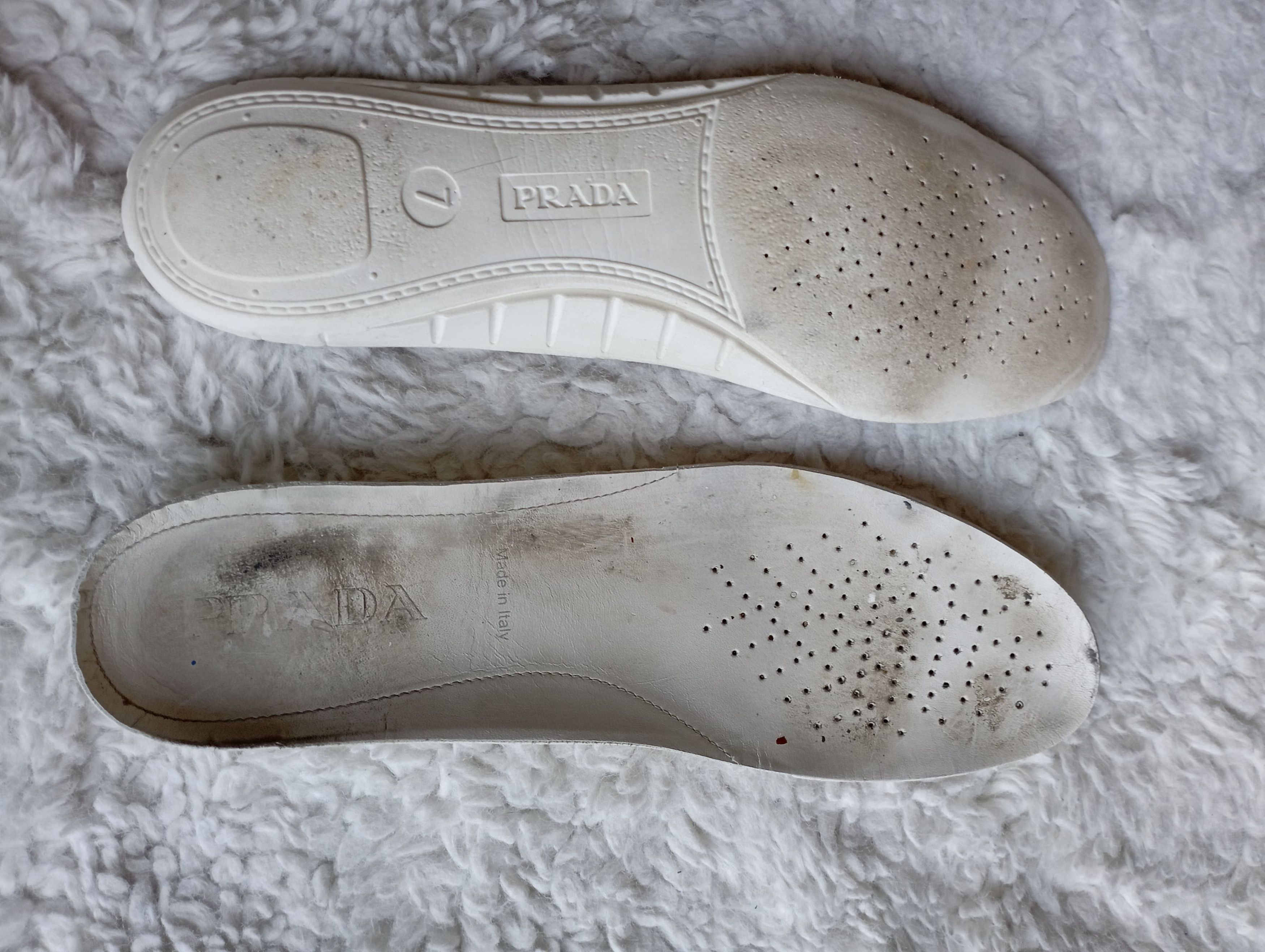 Prada Prada White Classic Shoes w/ Rubber Soles Size UK 7 Men US 9 Size US 7.5 / EU 40-41 - 13 Thumbnail