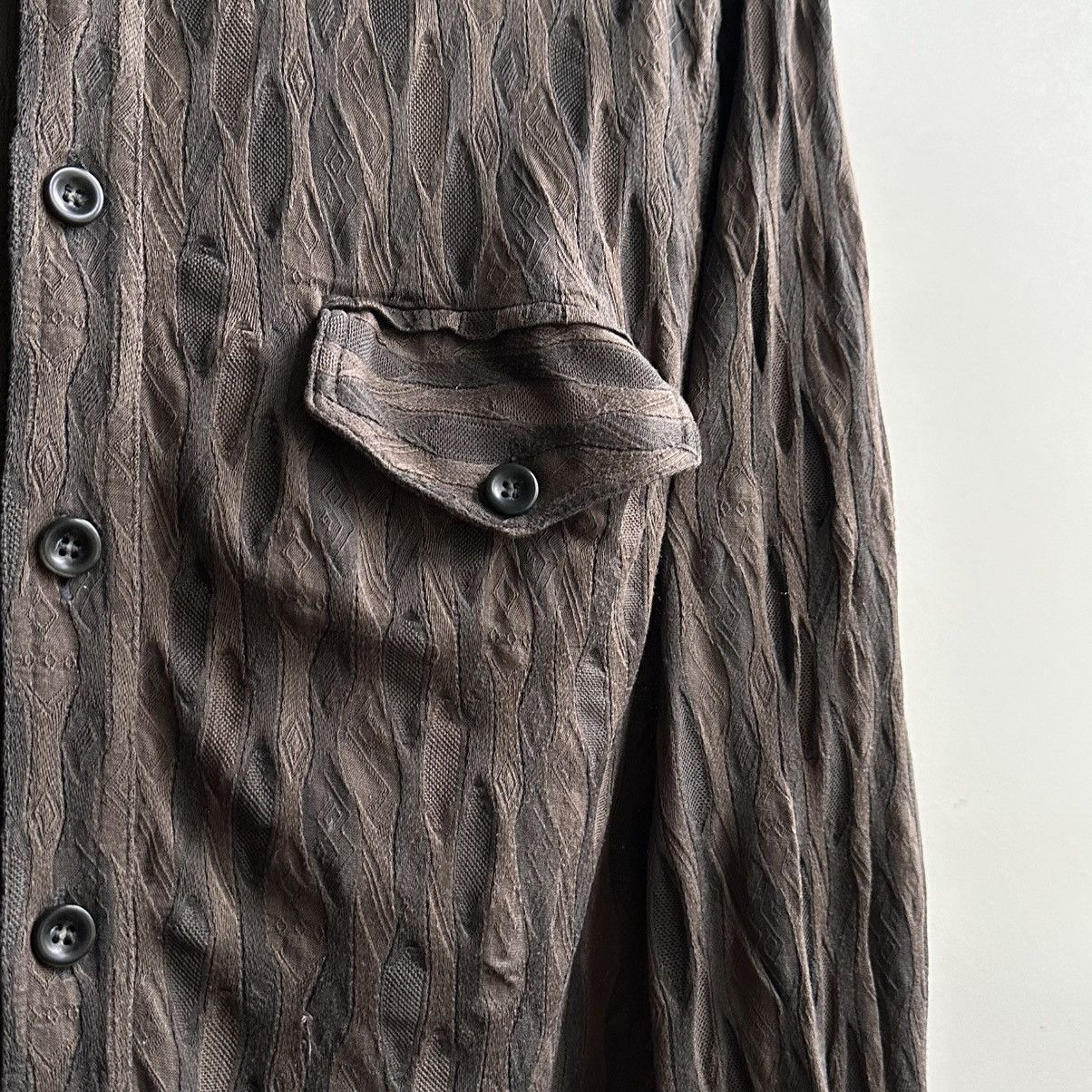 Coogi Vintage Nouveau Coogi Australia Textured Button Up Shirt Size US L / EU 52-54 / 3 - 7 Thumbnail
