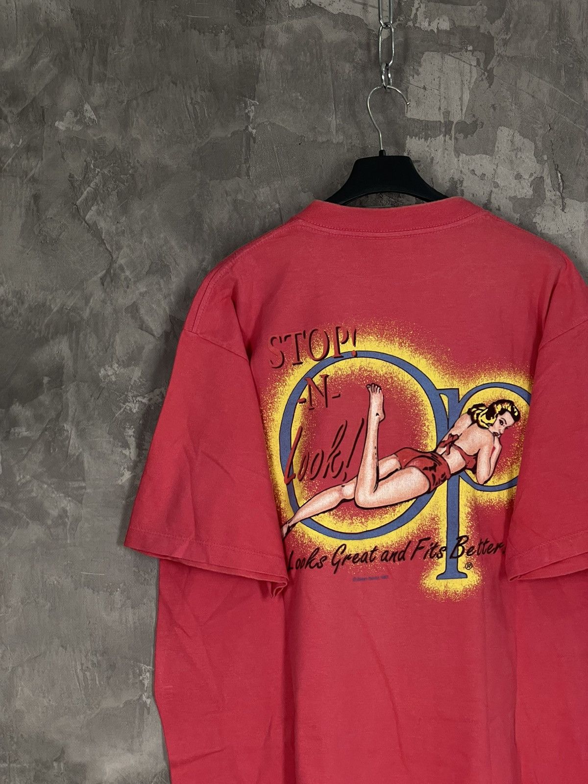 Ocean Pacific × Vintage Vintage Ocean Pacific Surfing Backhitt Y2K Tshirt Size US L / EU 52-54 / 3 - 10 Thumbnail