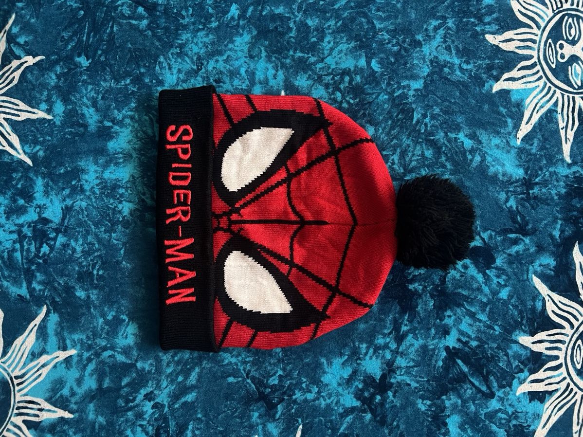Hat Club Y2K Spider Man Hat beanie Big Logo Size ONE SIZE - 2 Thumbnail