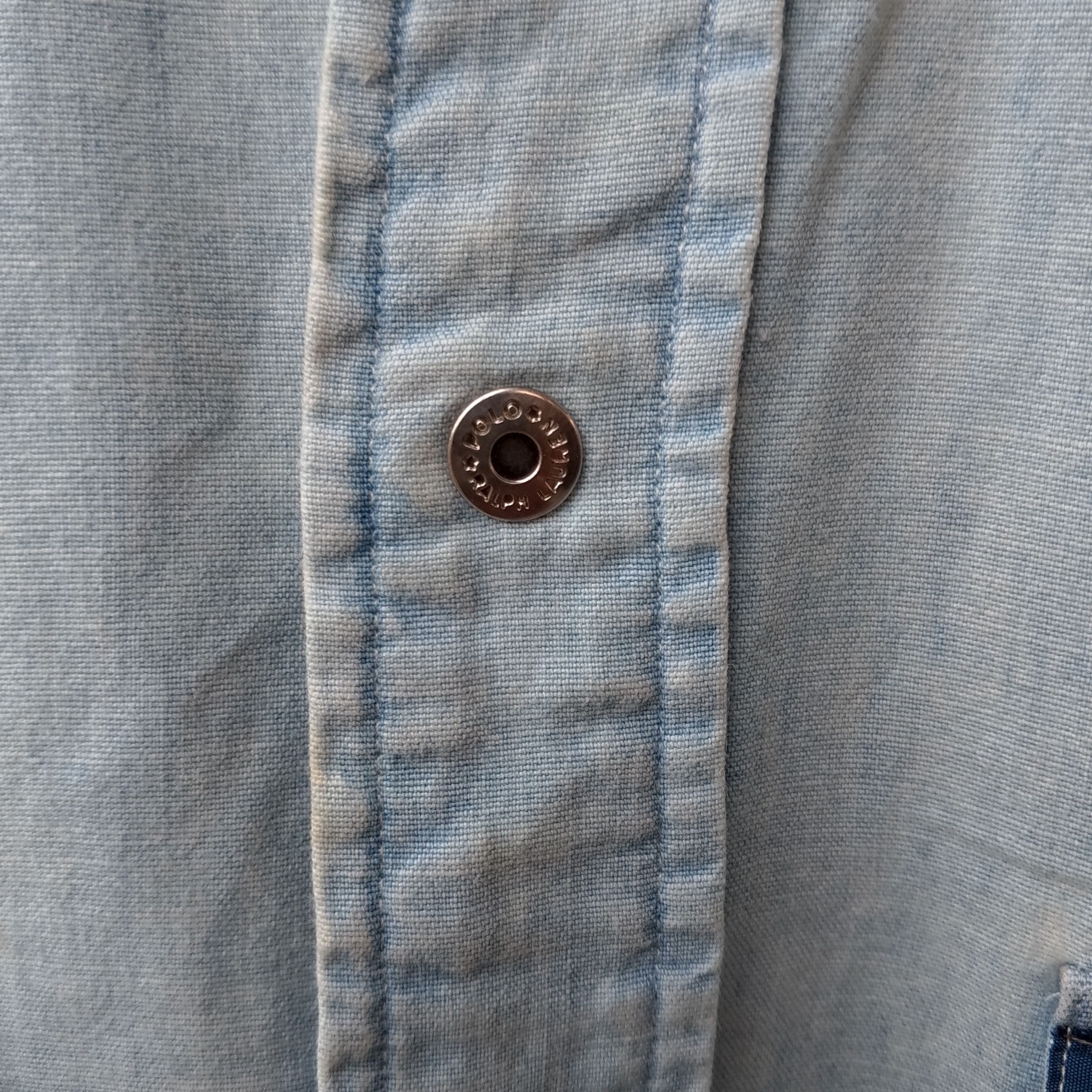 Polo Ralph Lauren Vintage Polo Ralph Lauren Wild West Show Denim Shirt Size US M / EU 48-50 / 2 - 9 Thumbnail